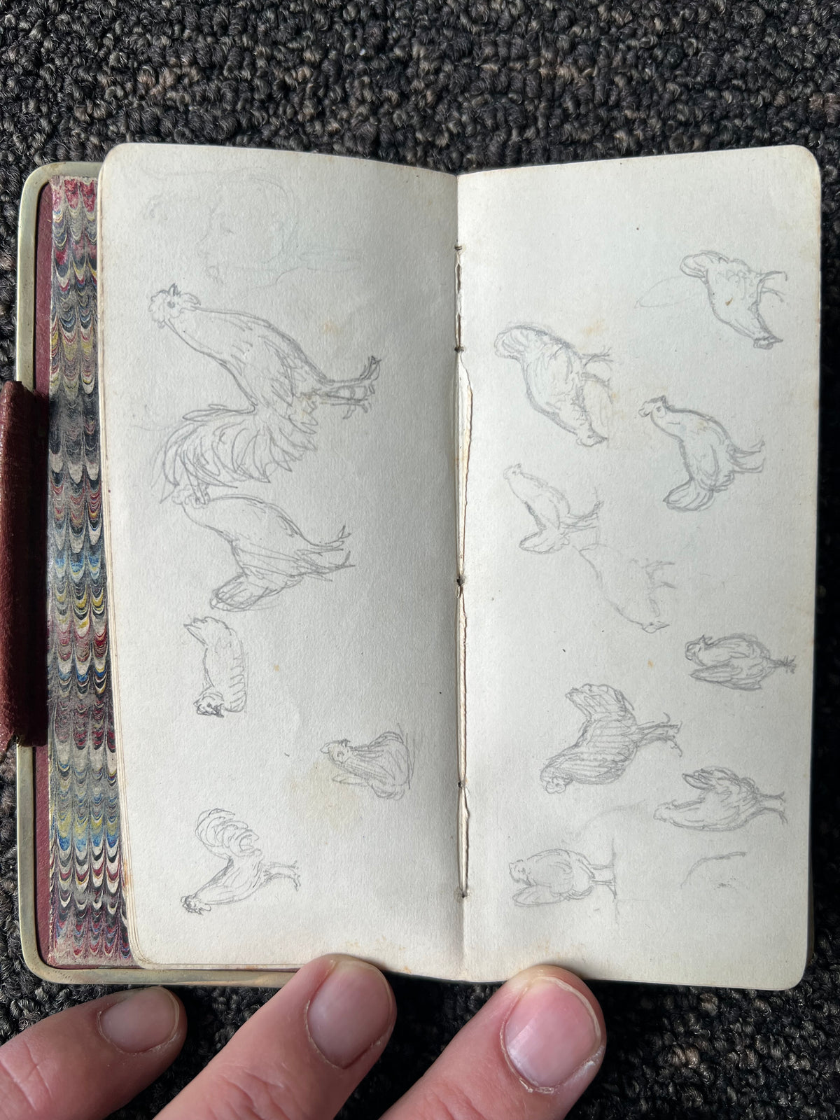 Niels Skovgaard. Sketchbook