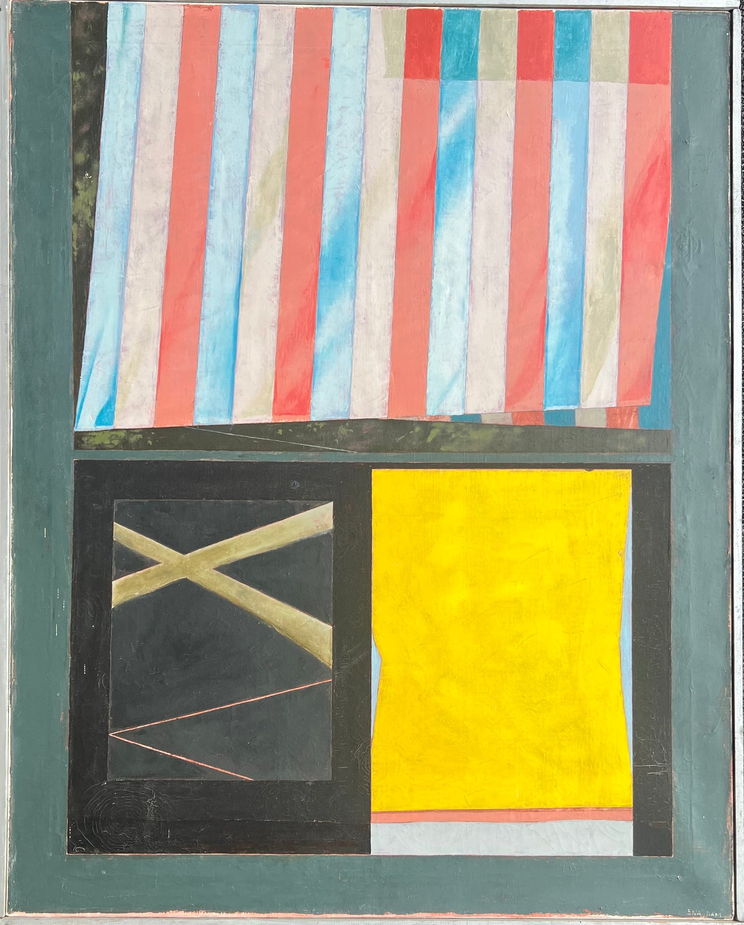 Ena Dam. “Gul åbning”, 1978