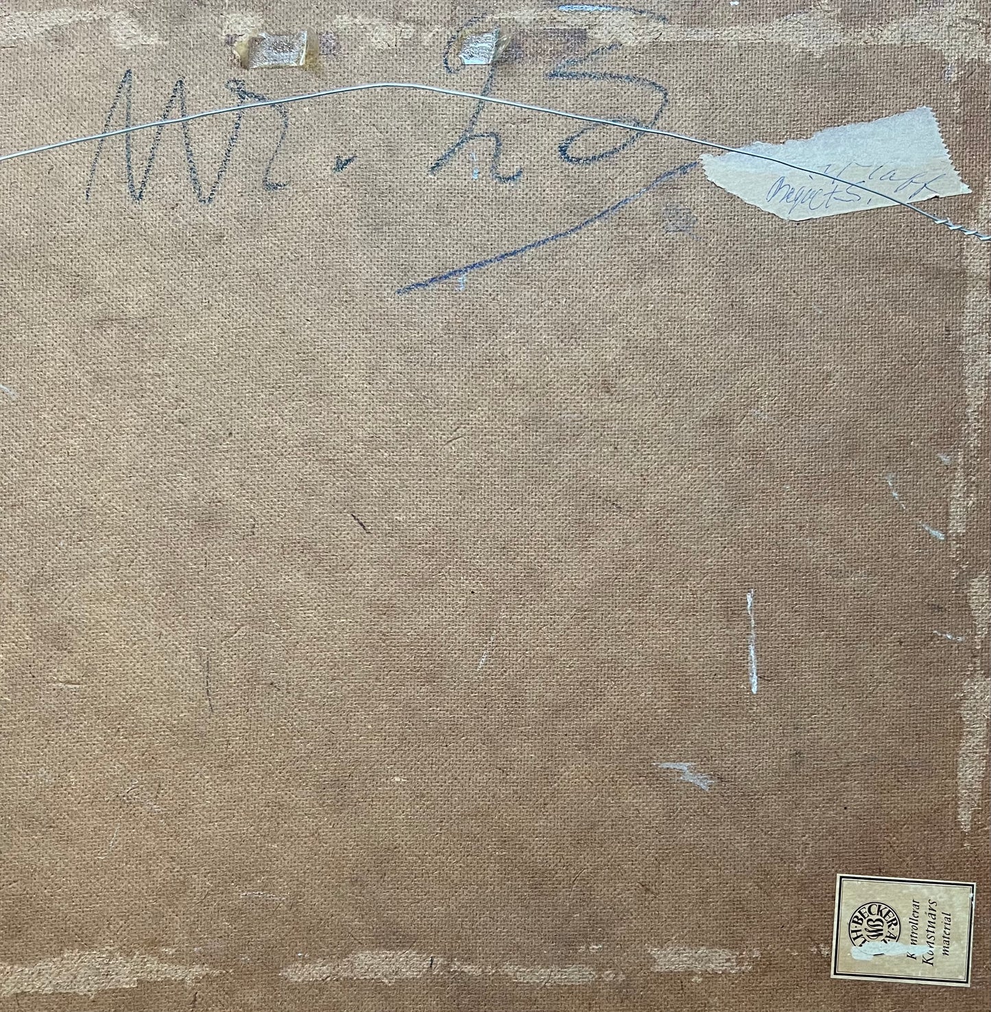 Vilhelm Bjerke-Petersen. Surreel seascape, 1945