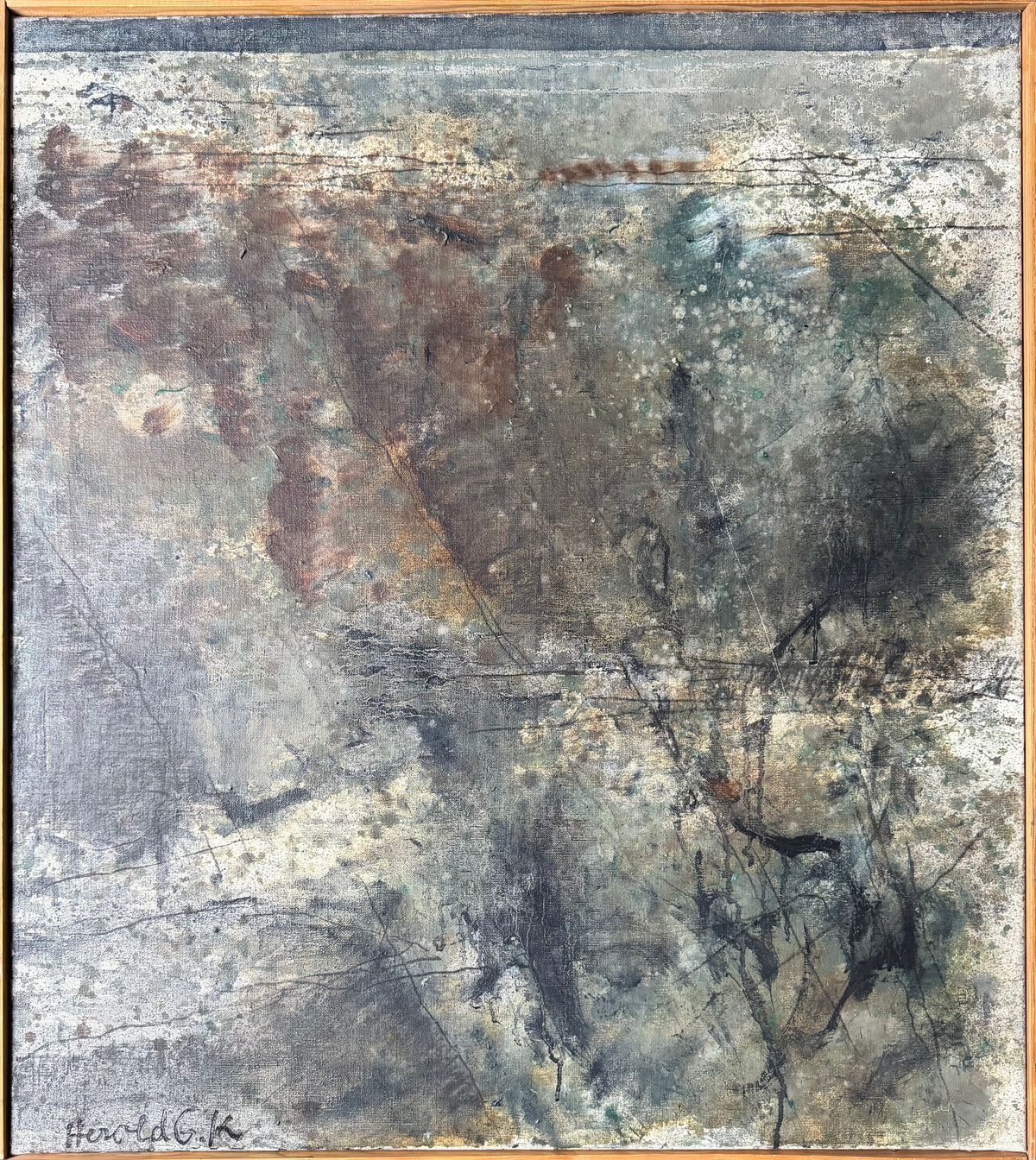 Herold G. Kristensen. “Nattebillede”, 1983-1984