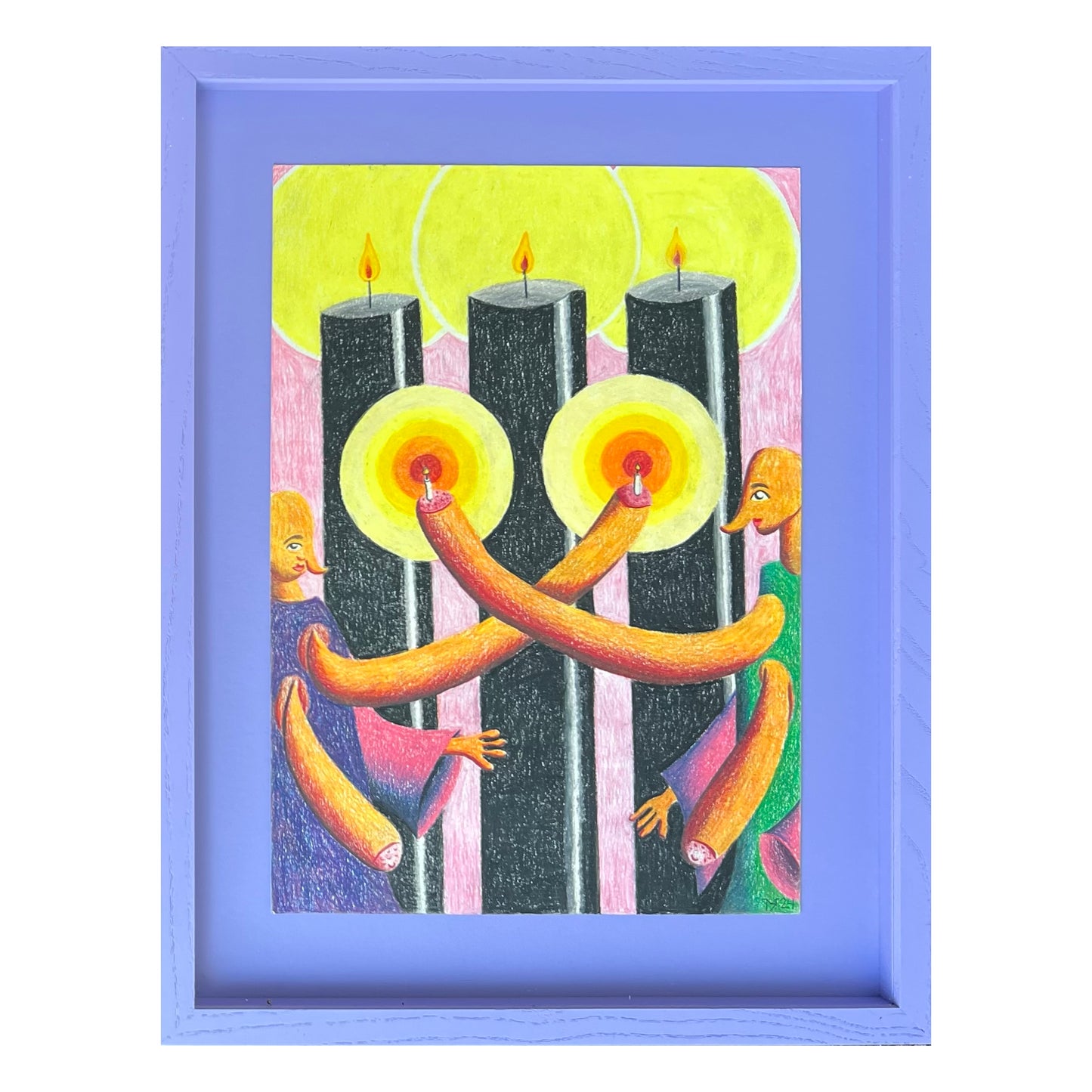 Mette Rasmussen. “Bære lys I”, 2024