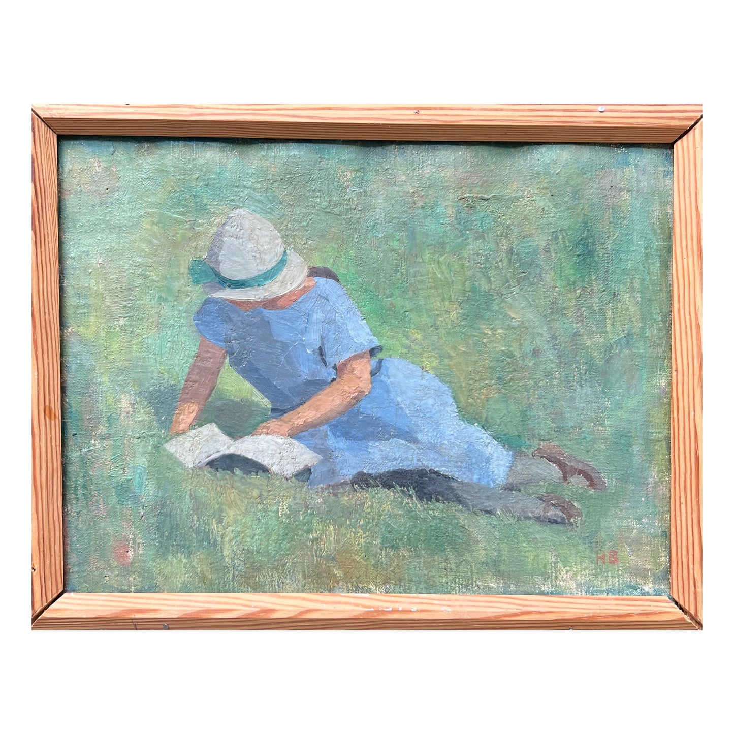 Hedvig Brandt. “Lille pige på plænen”