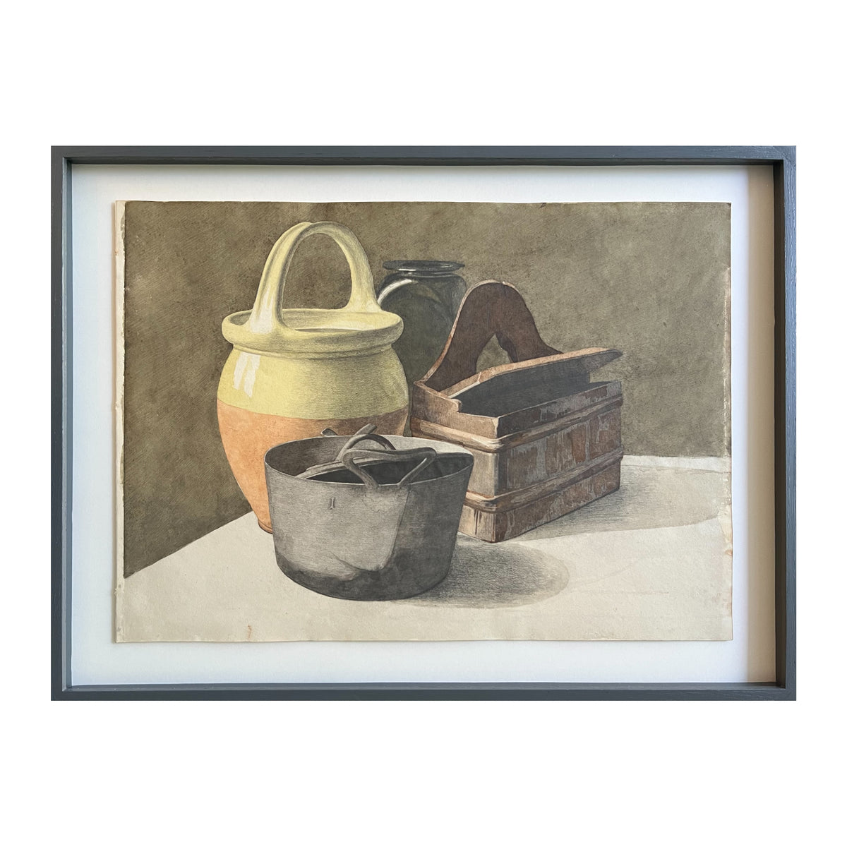 Georgia Skovgaard. Stillife with rustic vessels