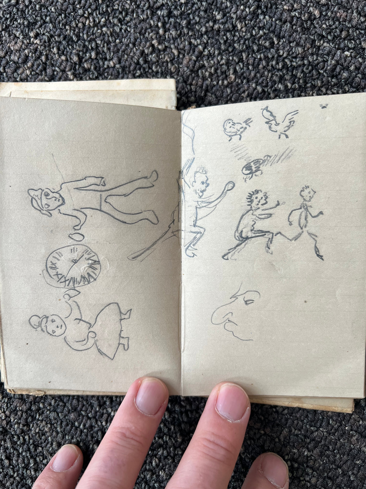 Niels Skovgaard. Sketchbook