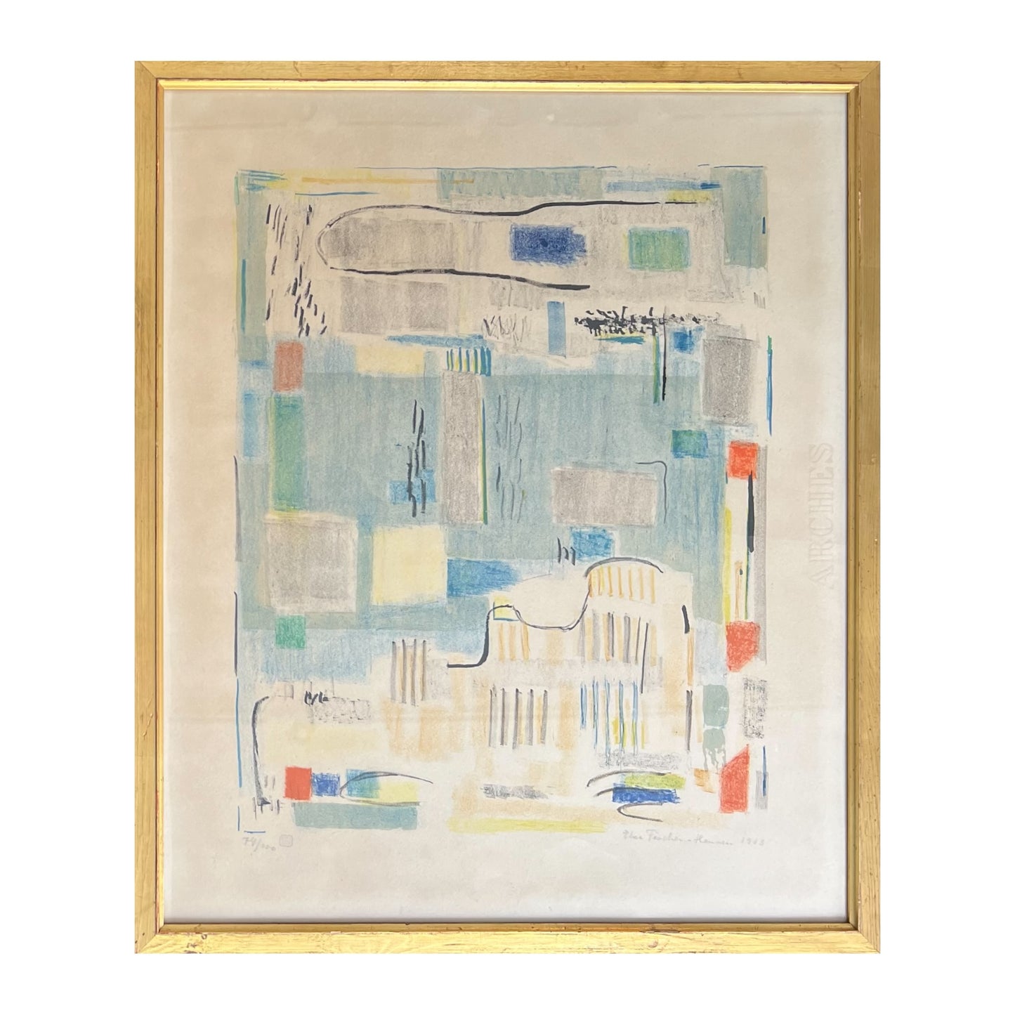 Else Fischer-Hansen. Composition, 1963