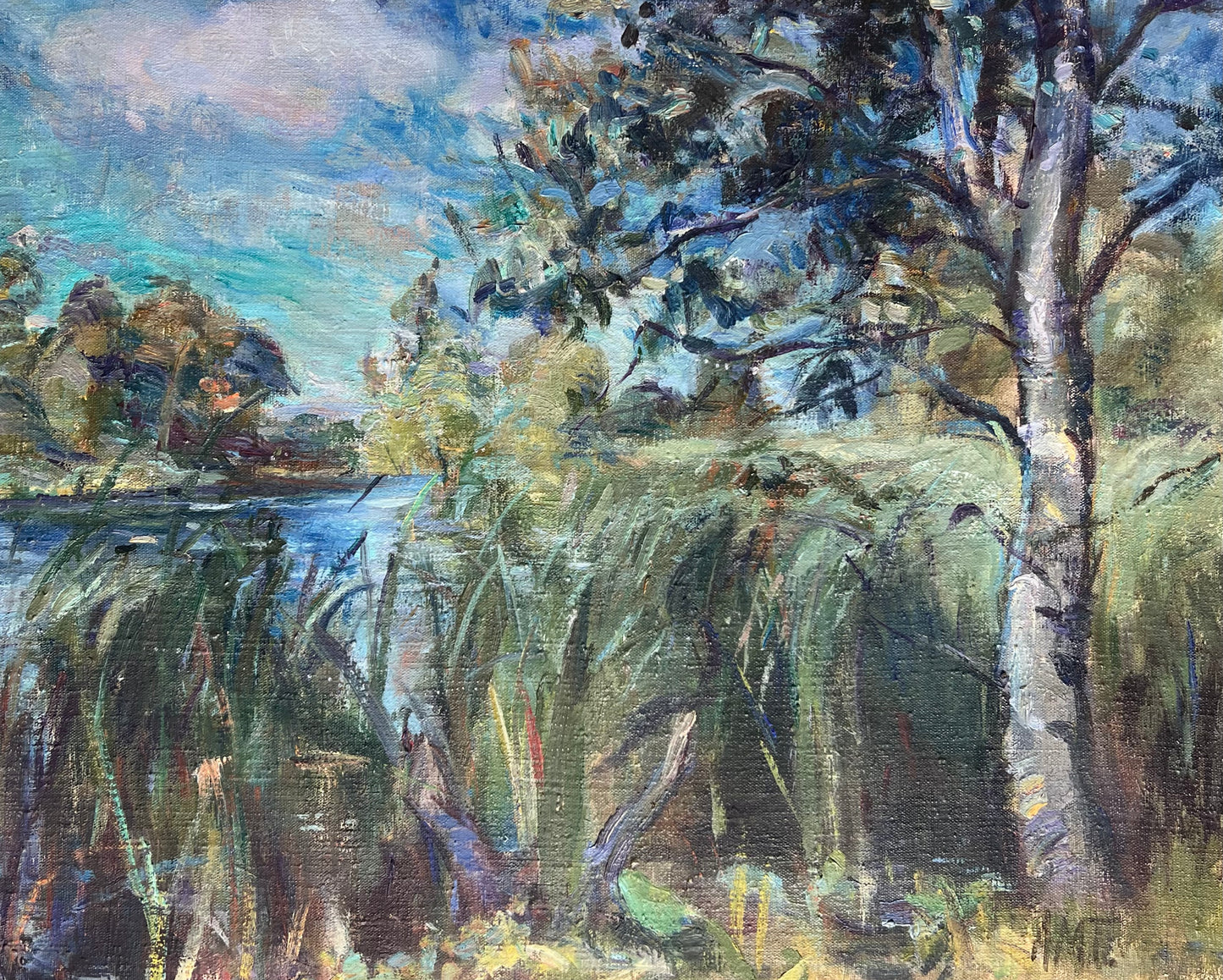 Anne Marie Telmányi. “Abboresøen, Møns Klint”