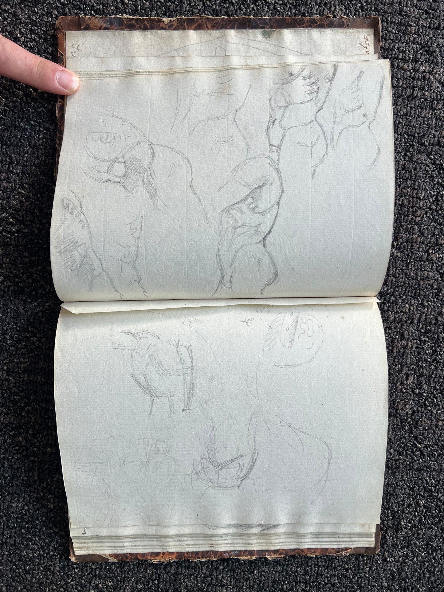 Niels Skovgaard. Sketchbook