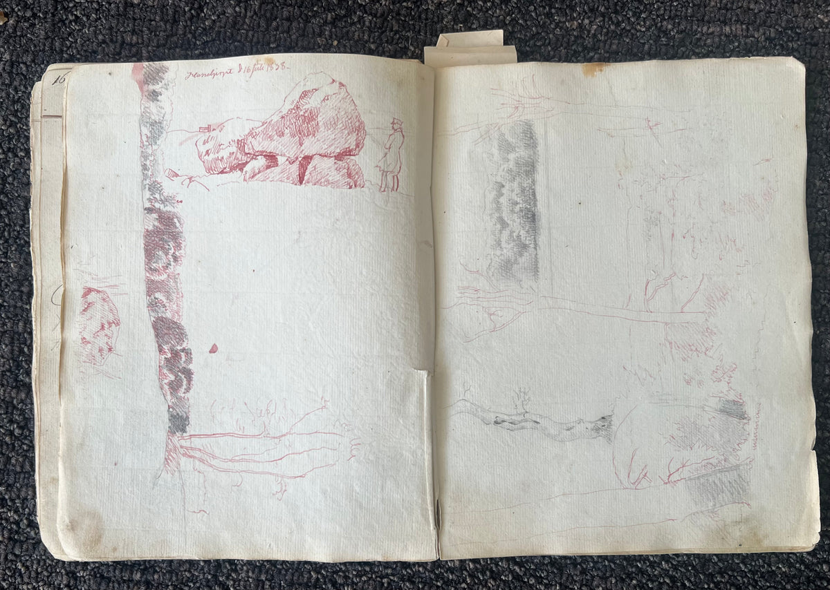 P. C. Skovgaard. Sketchbook, 1830/40’s