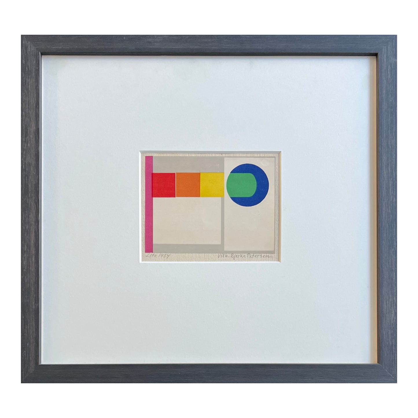 Vilhelm Bjerke-Petersen. Composition, 1954