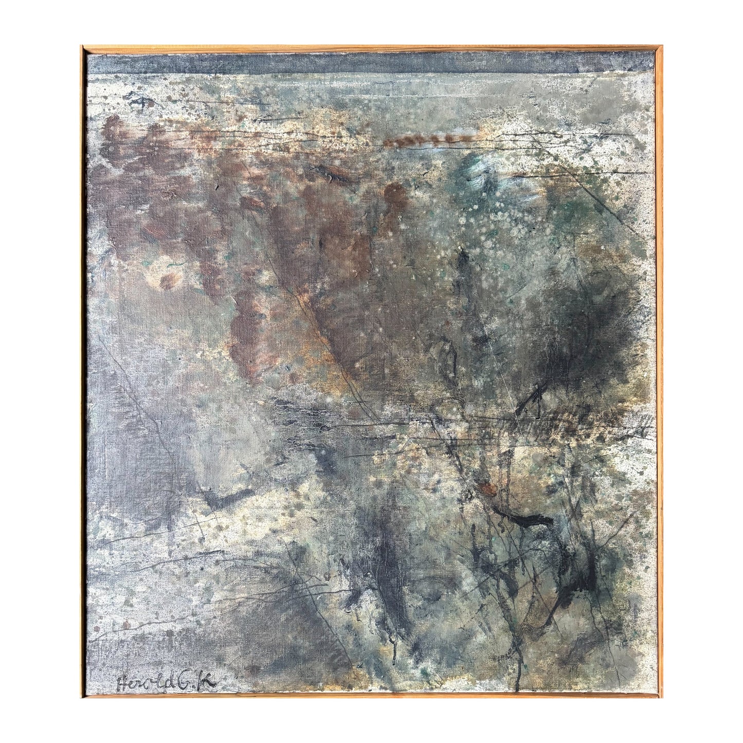 Herold G. Kristensen. “Nattebillede”, 1983-1984