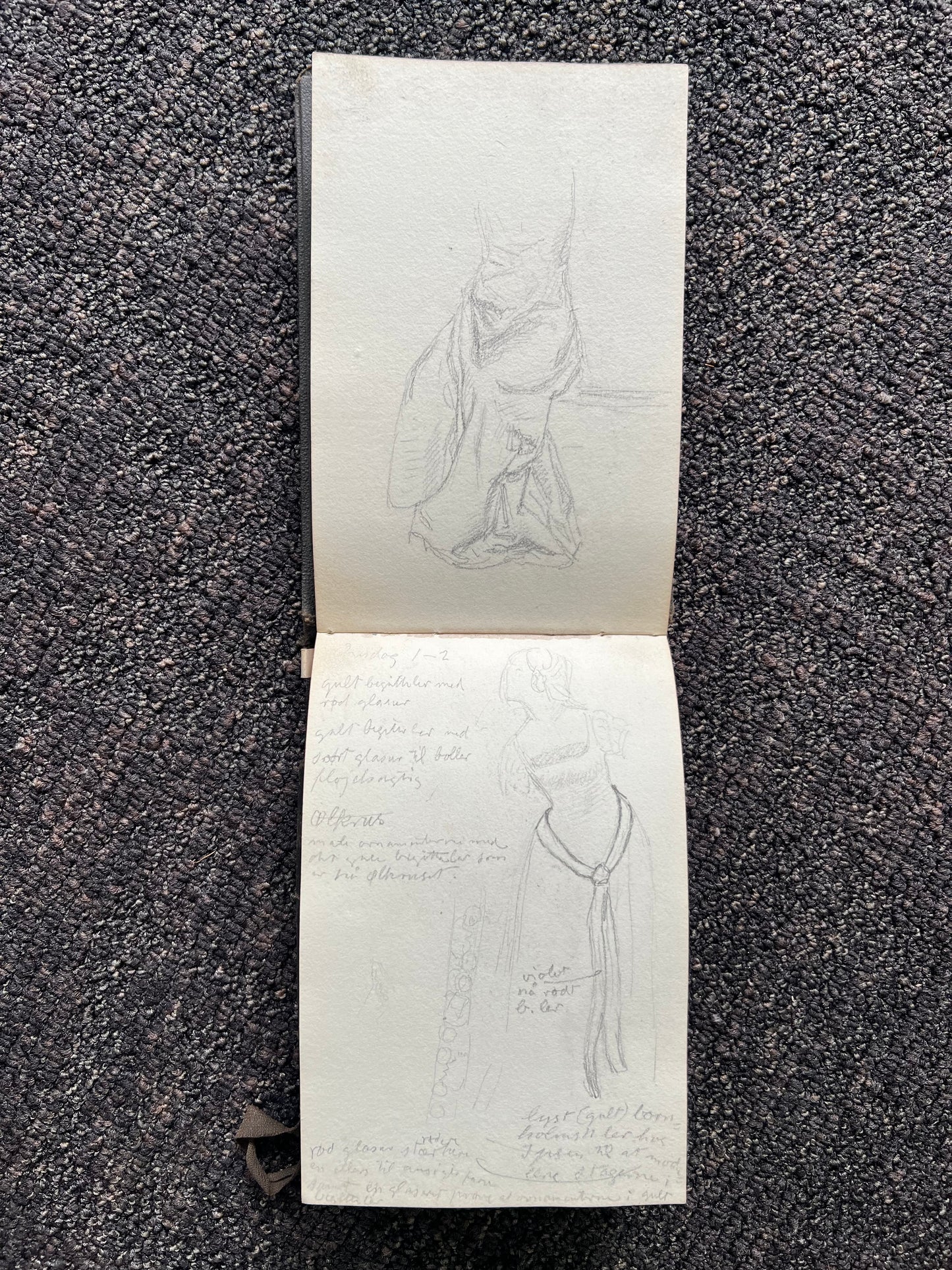 Niels Skovgaard. Sketchbook