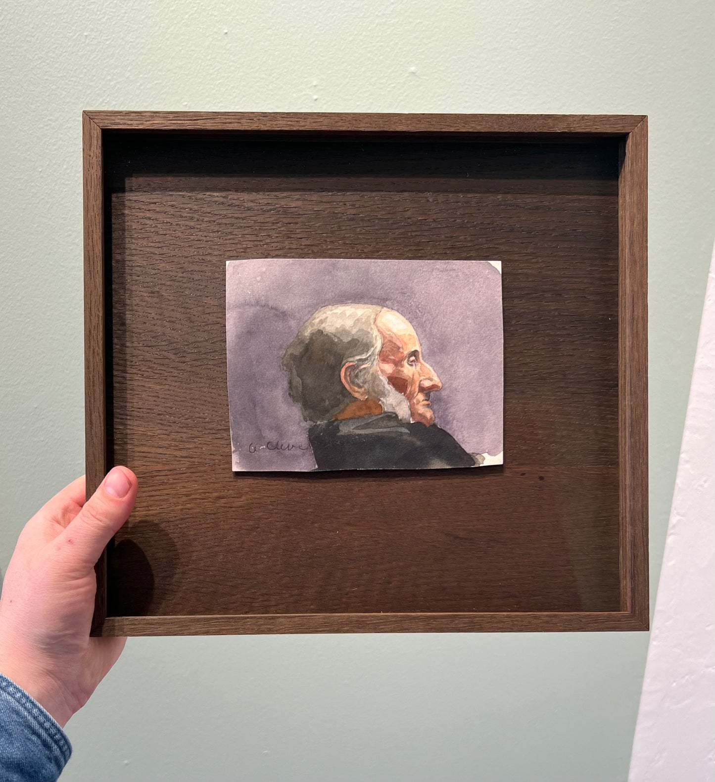 Agnes Cleve. Portrait of Per Teodor Cleve