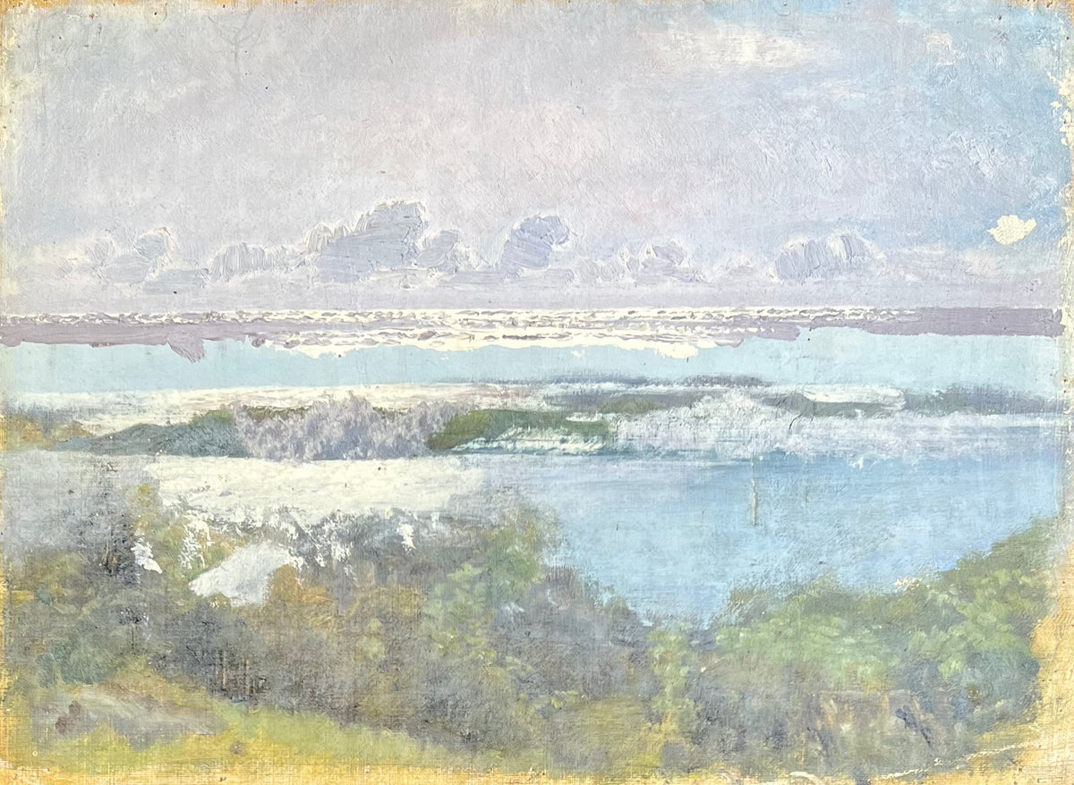 Niels Skovgaard. Study of the sea