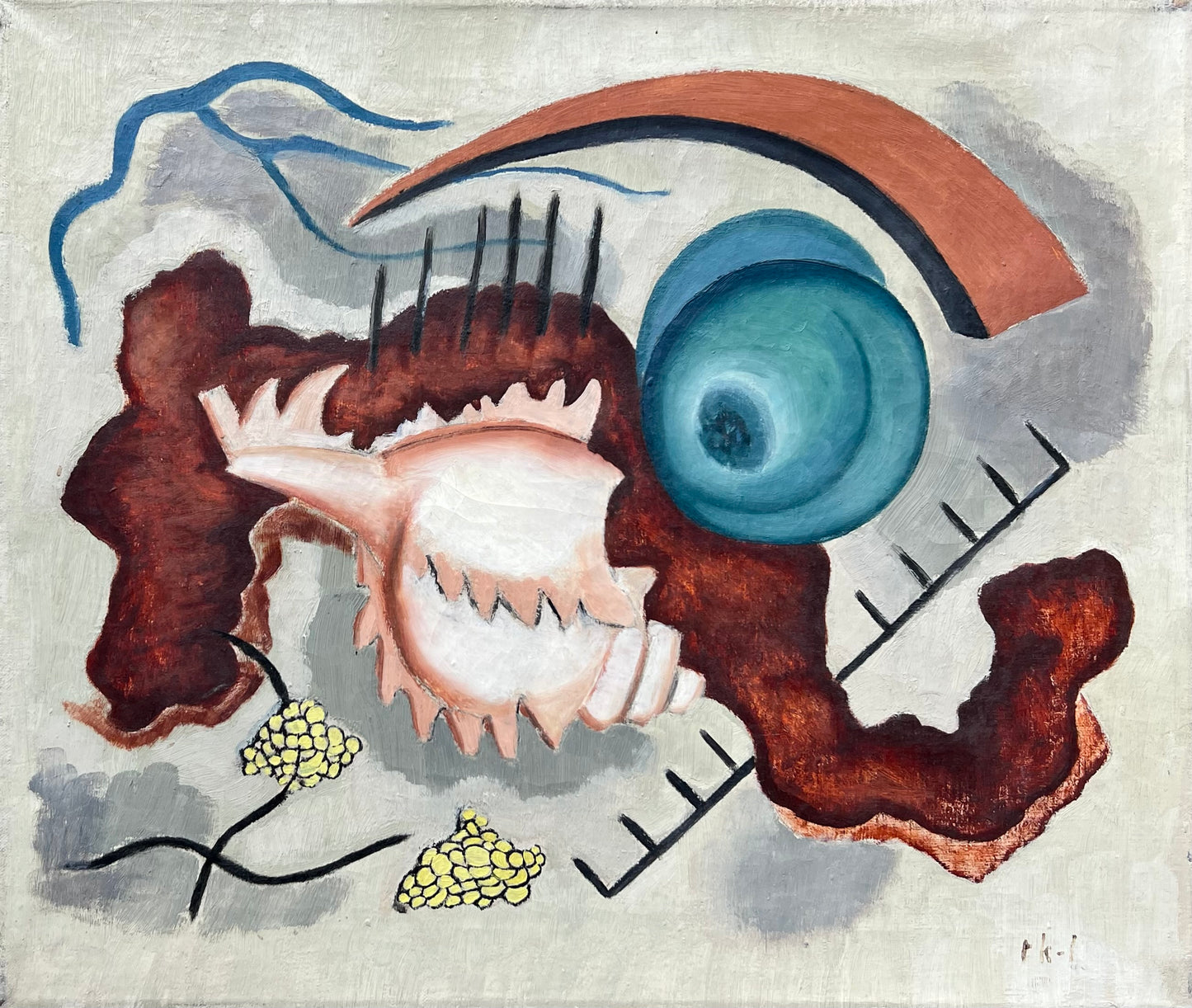 Rita Kernn-Larsen. “Fundet på stranden”, 1932-1933