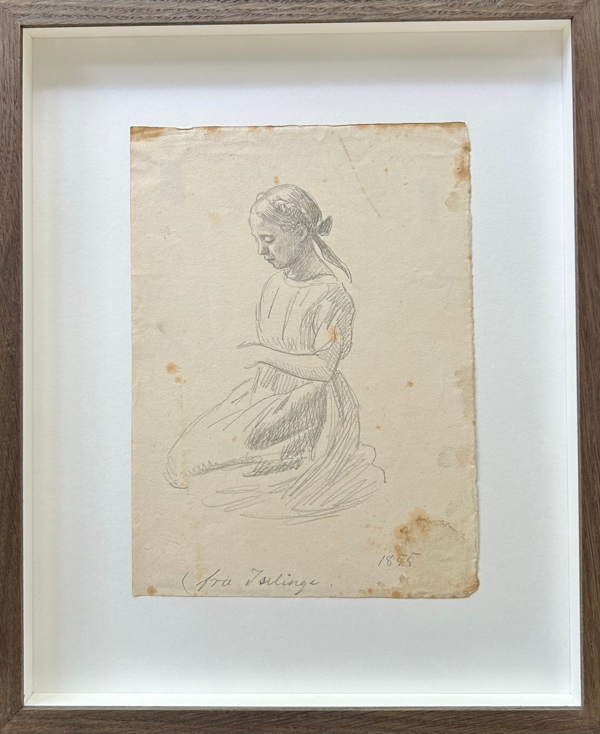 P. C. Skovgaard. "Fra Islinge", 1855