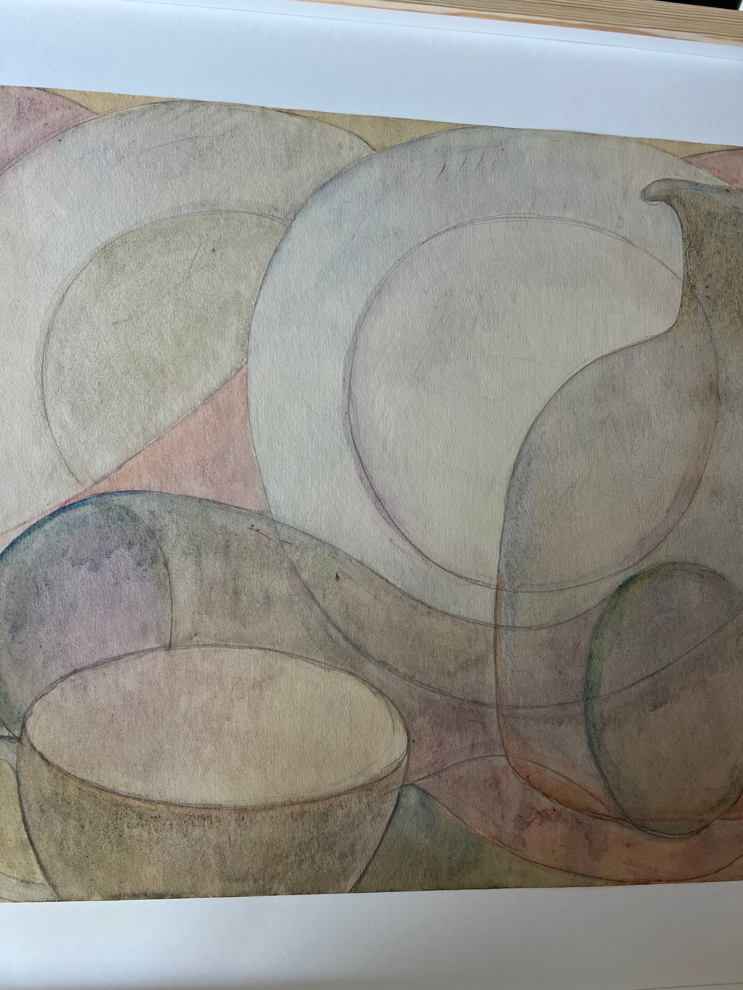 Elsa Nielsen. Bottles and plates