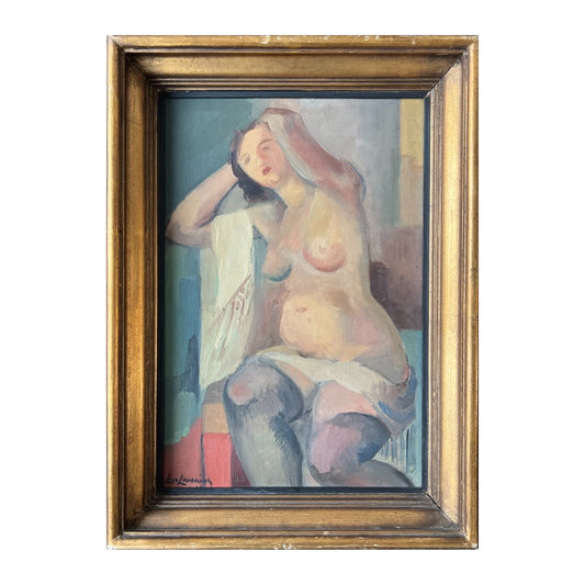 Eva Levenius. Study of a nude model, 1932