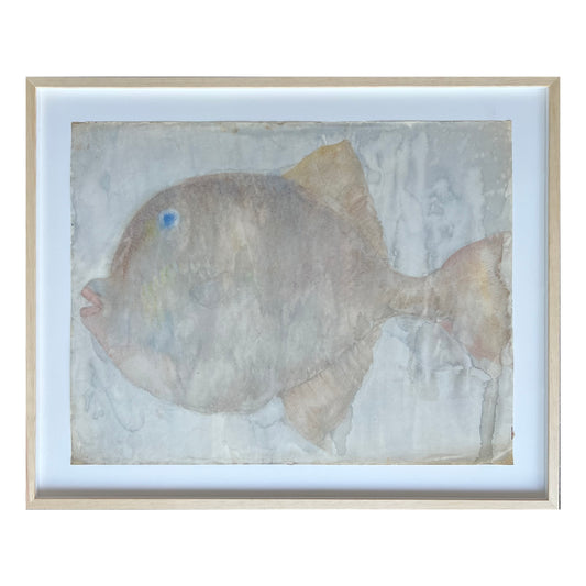 Elsa Nielsen. Study of a fish, 1960