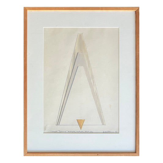 Vilhelm Bjerke-Petersen. Sketch for a lamp, 1942