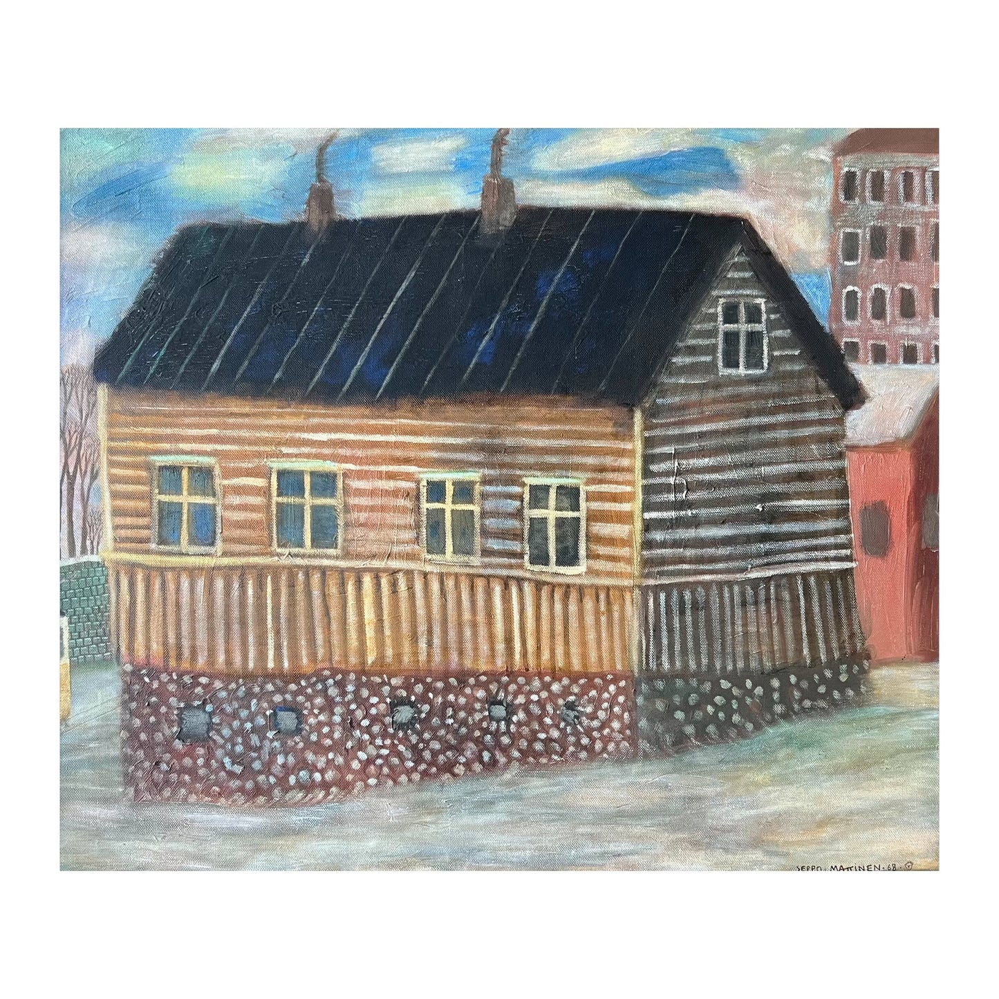 Seppo Mattinen. “Gult hus”, 1968
