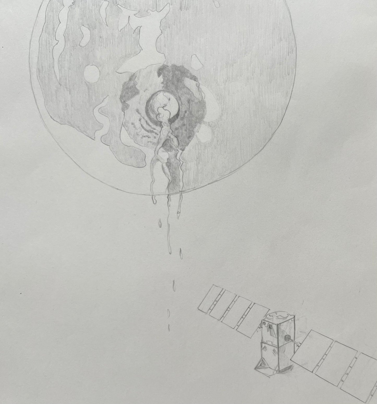 Marie Kølbæk Iversen. “Måne, bryst”, 2018