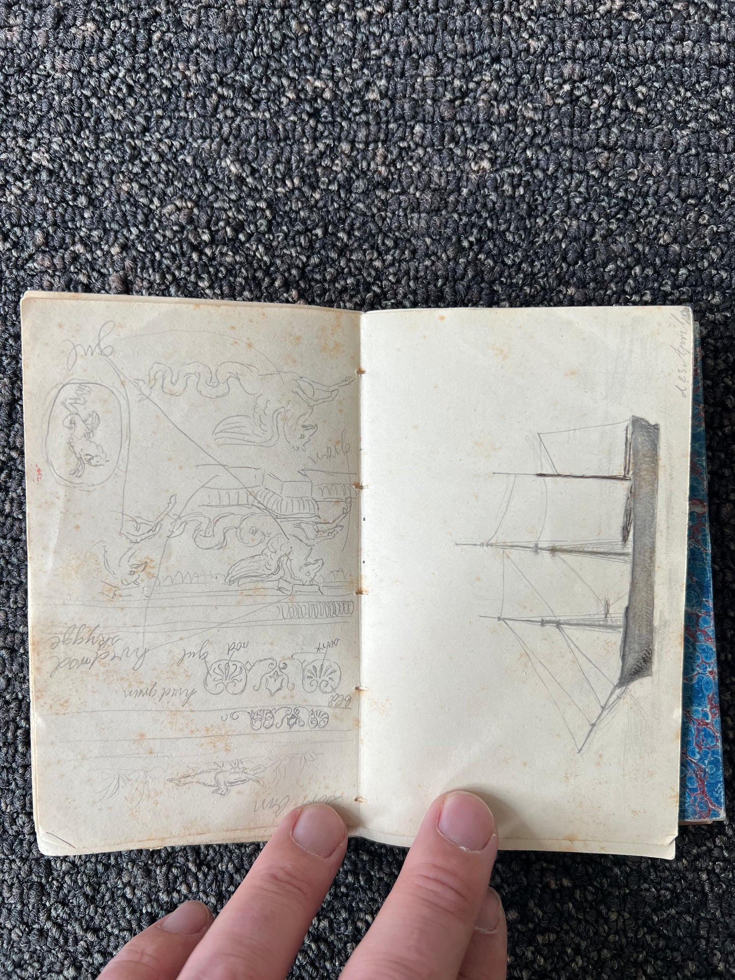 Niels Skovgaard. Sketchbook