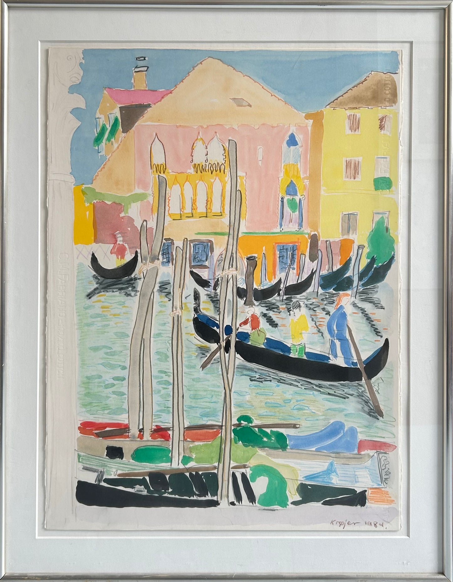 Tom Krøjer. From Venezia, 1984