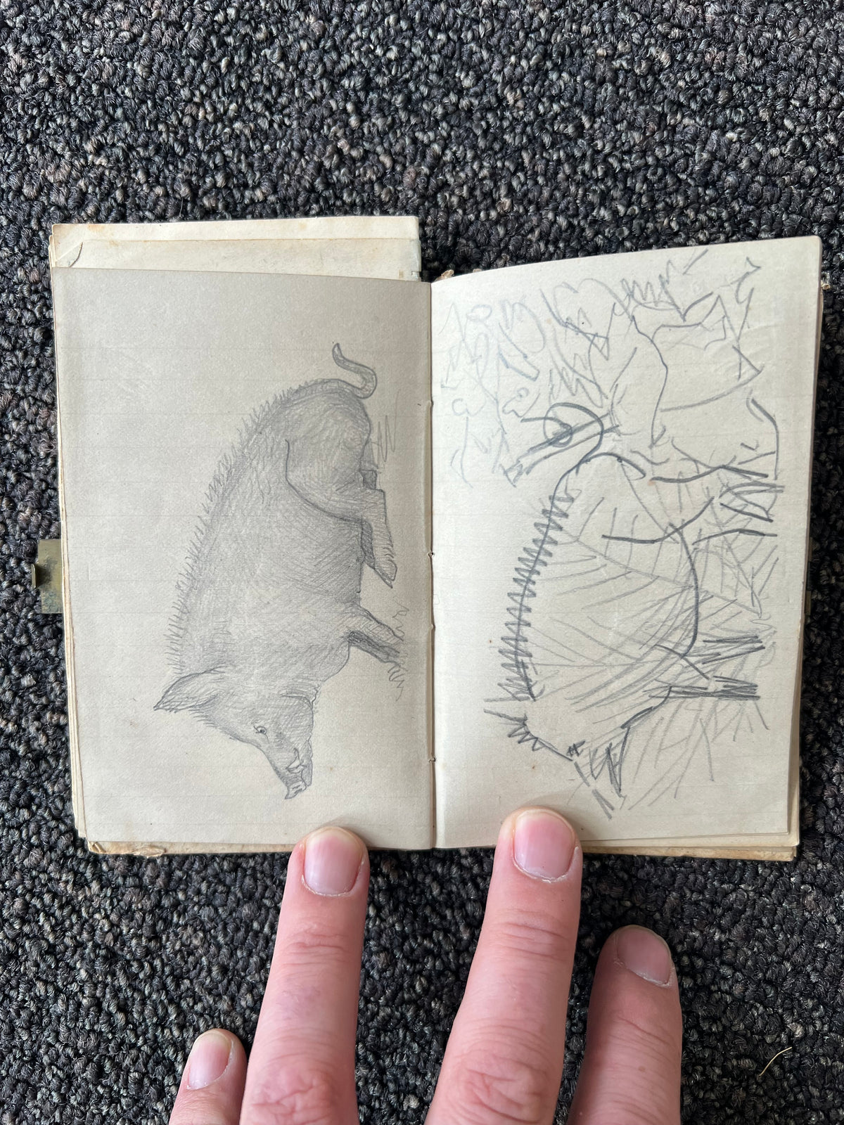 Niels Skovgaard. Sketchbook