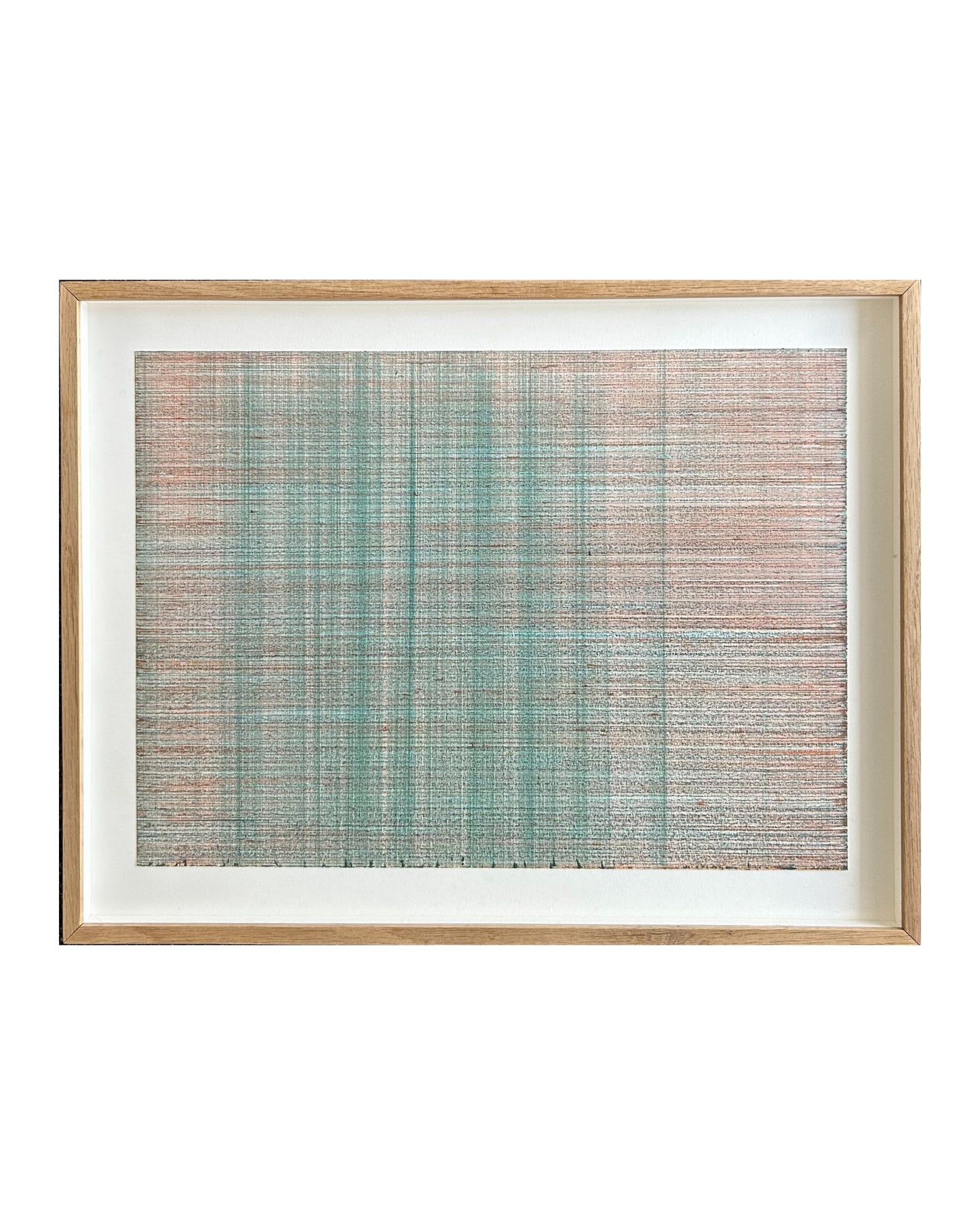 Line Softø. “Green on gray C for Clarice Lispector”, 2024
