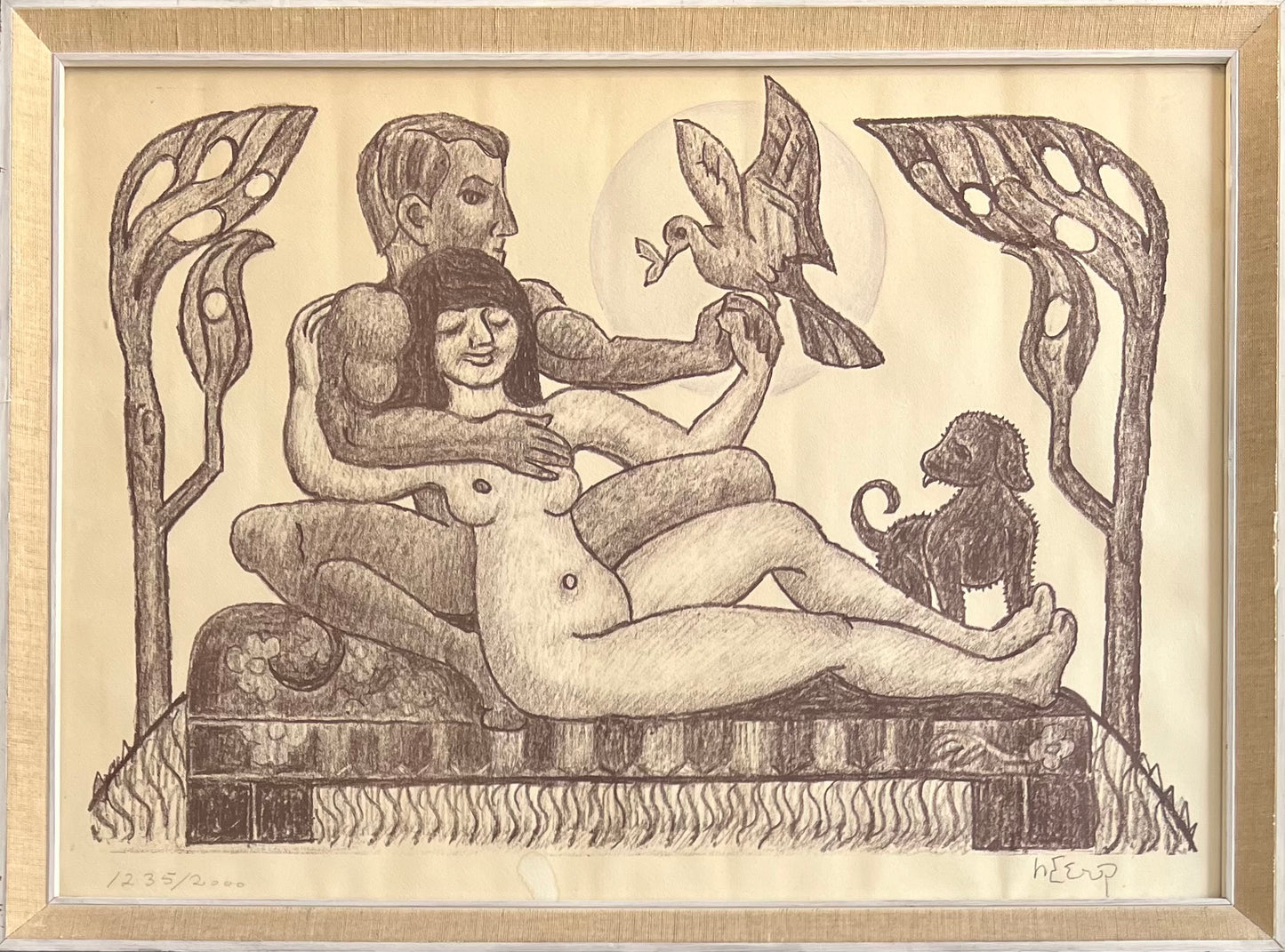 Henry Heerup. Composition