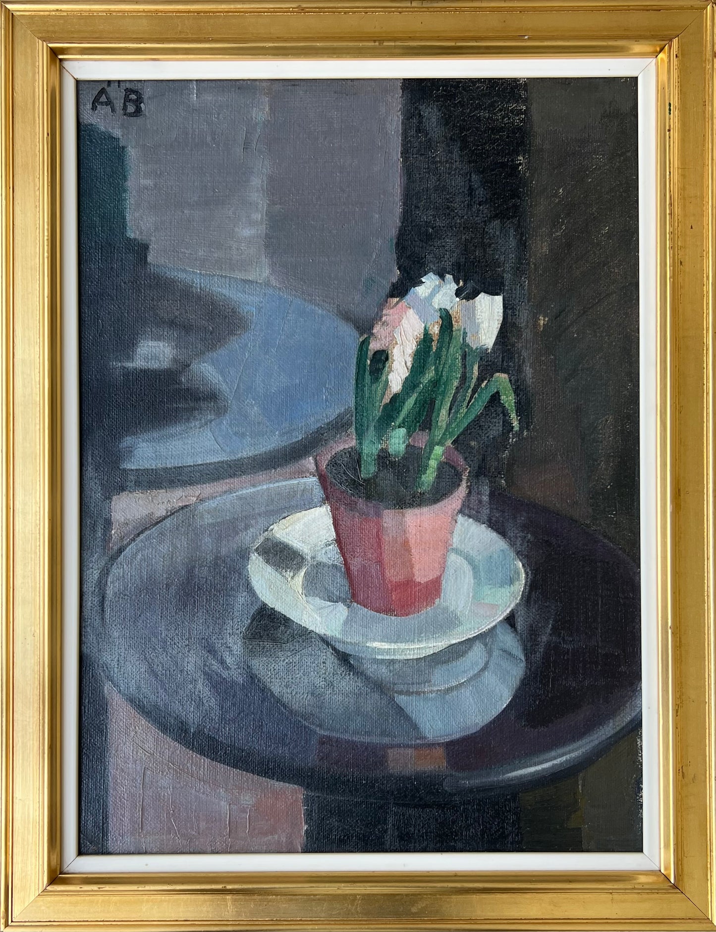 Axel Bentzen. Cubist still life, 1917