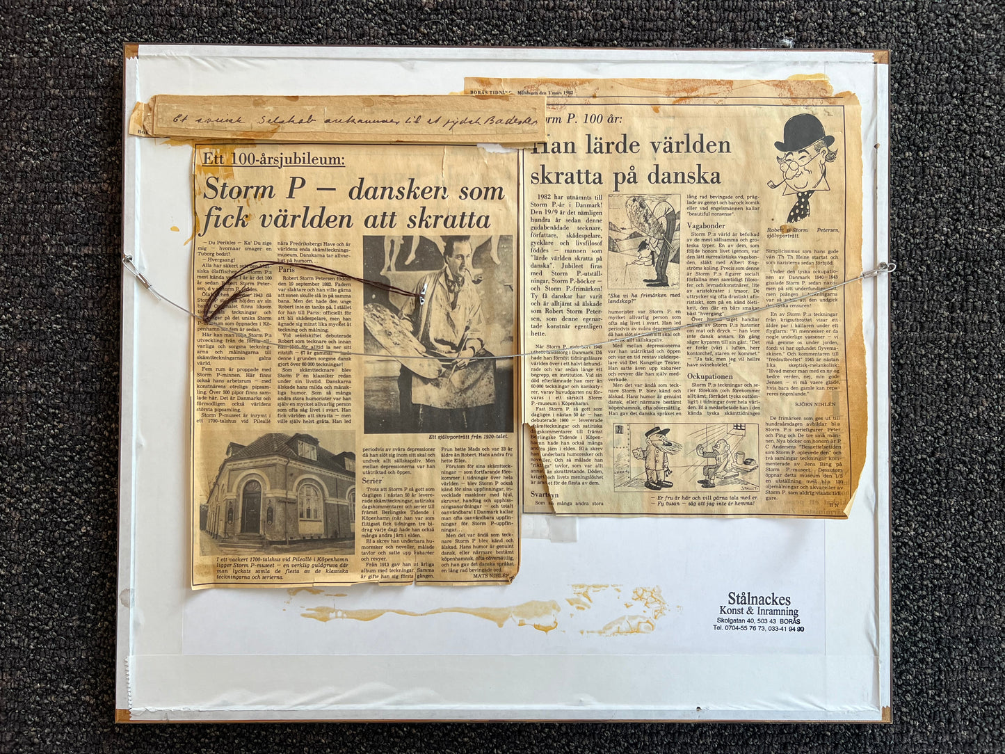 Storm P. “Danske jernbaneforhold”