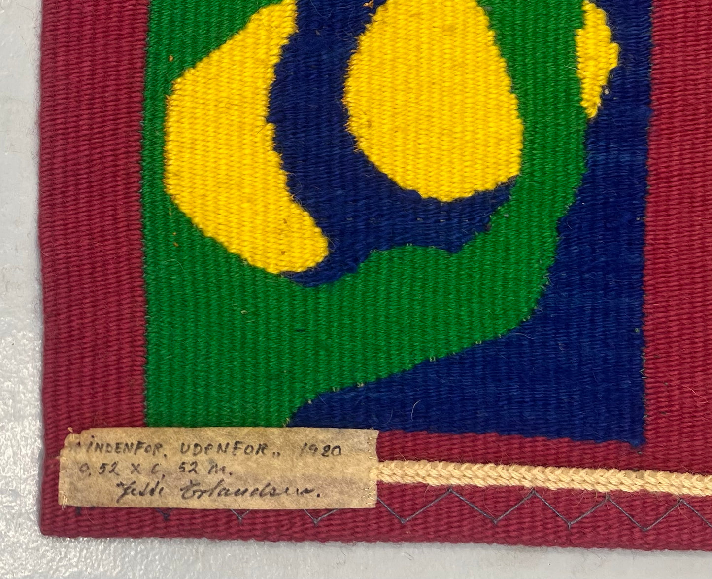 Jette Erlandsen. “Indenfor, Udenfor”, 1980