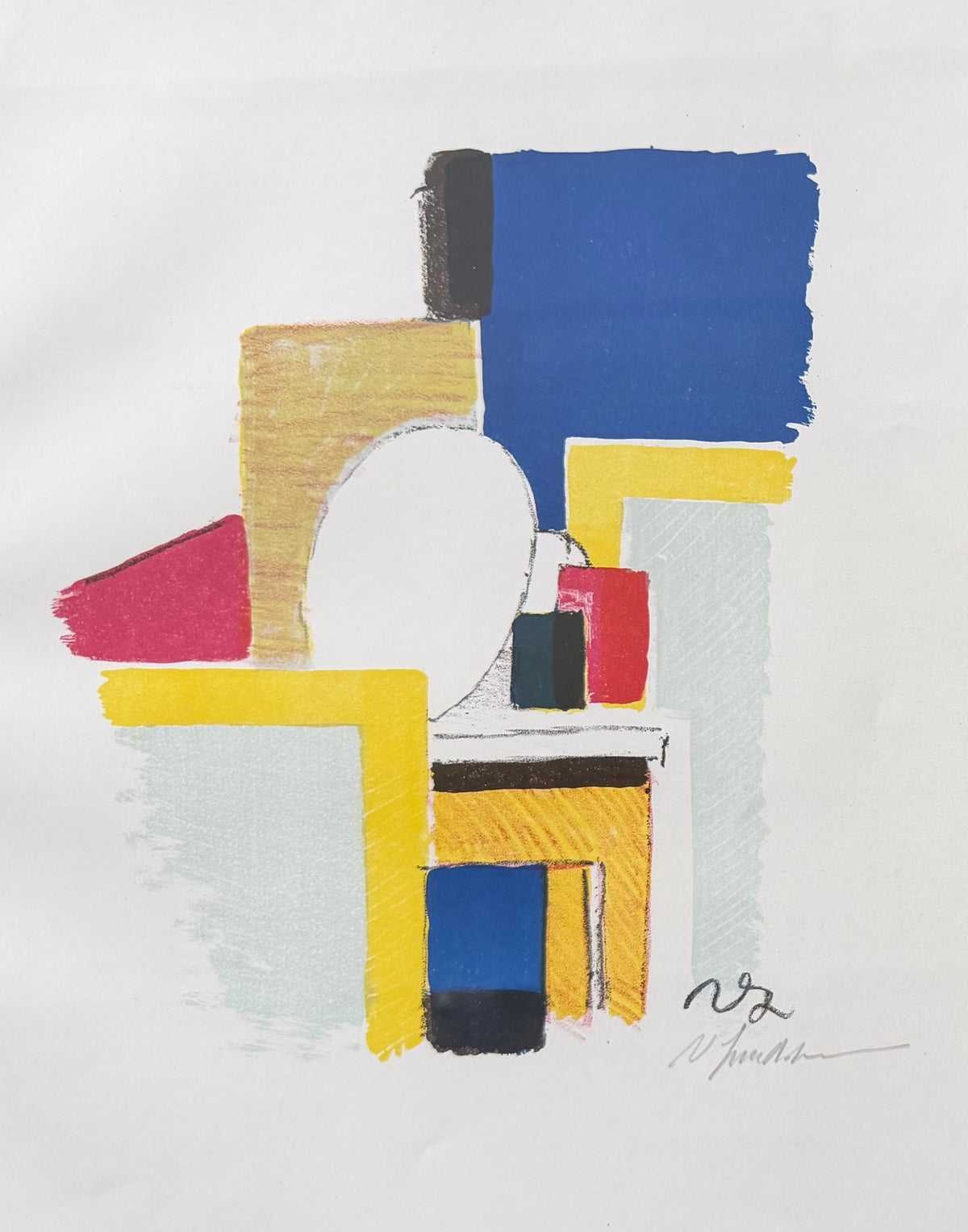 Vilhelm Lundstrøm. Composition, 1942