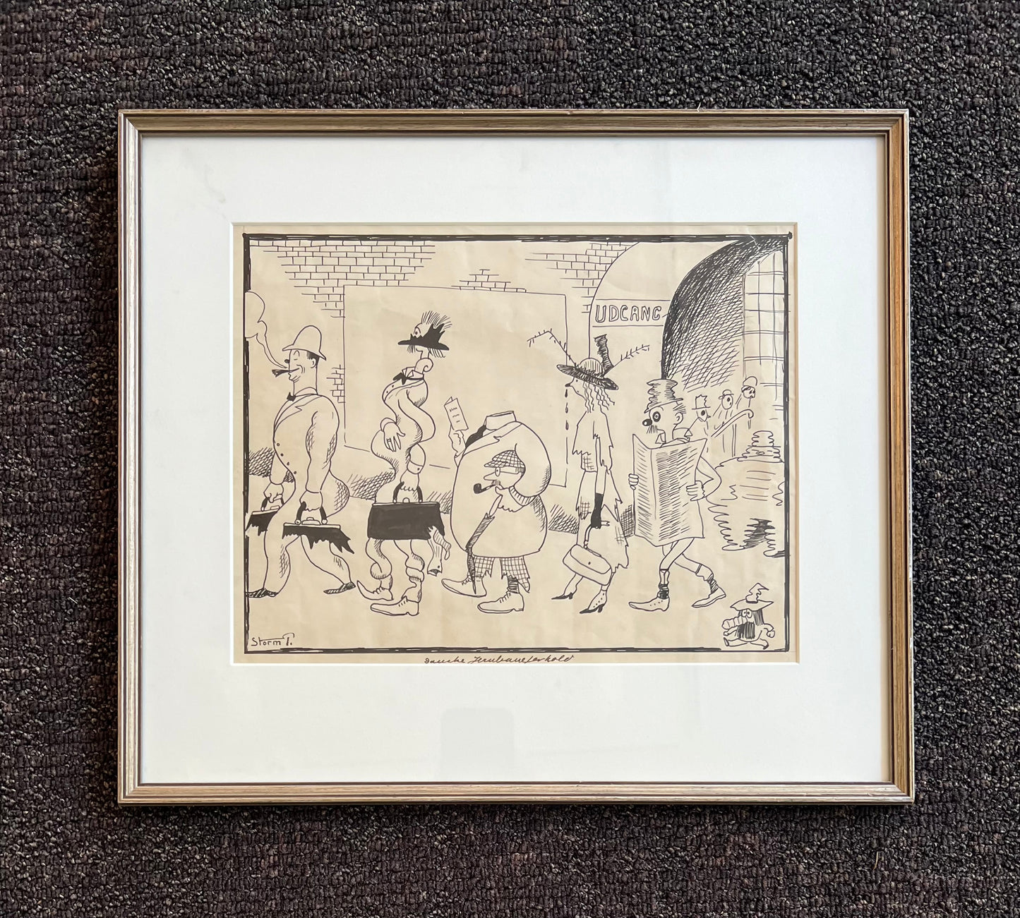 Storm P. “Danske jernbaneforhold”