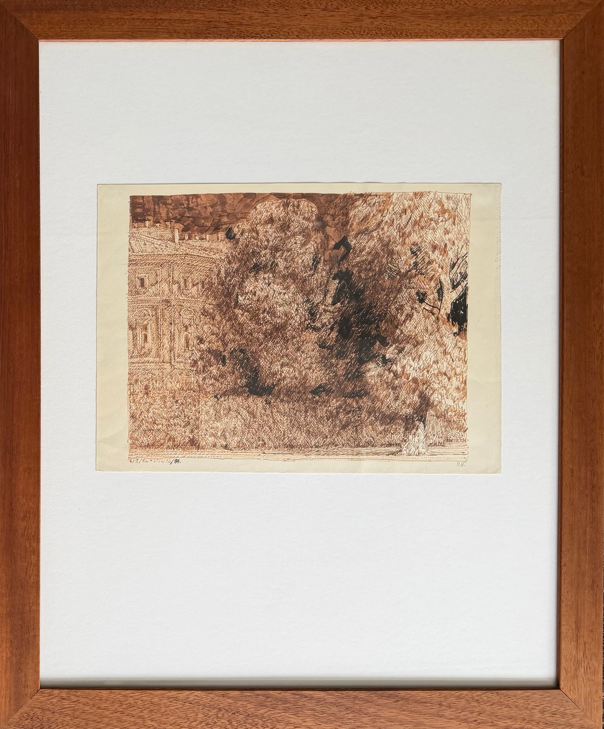 Palle Nielsen. Trees in the city, 1980-1984