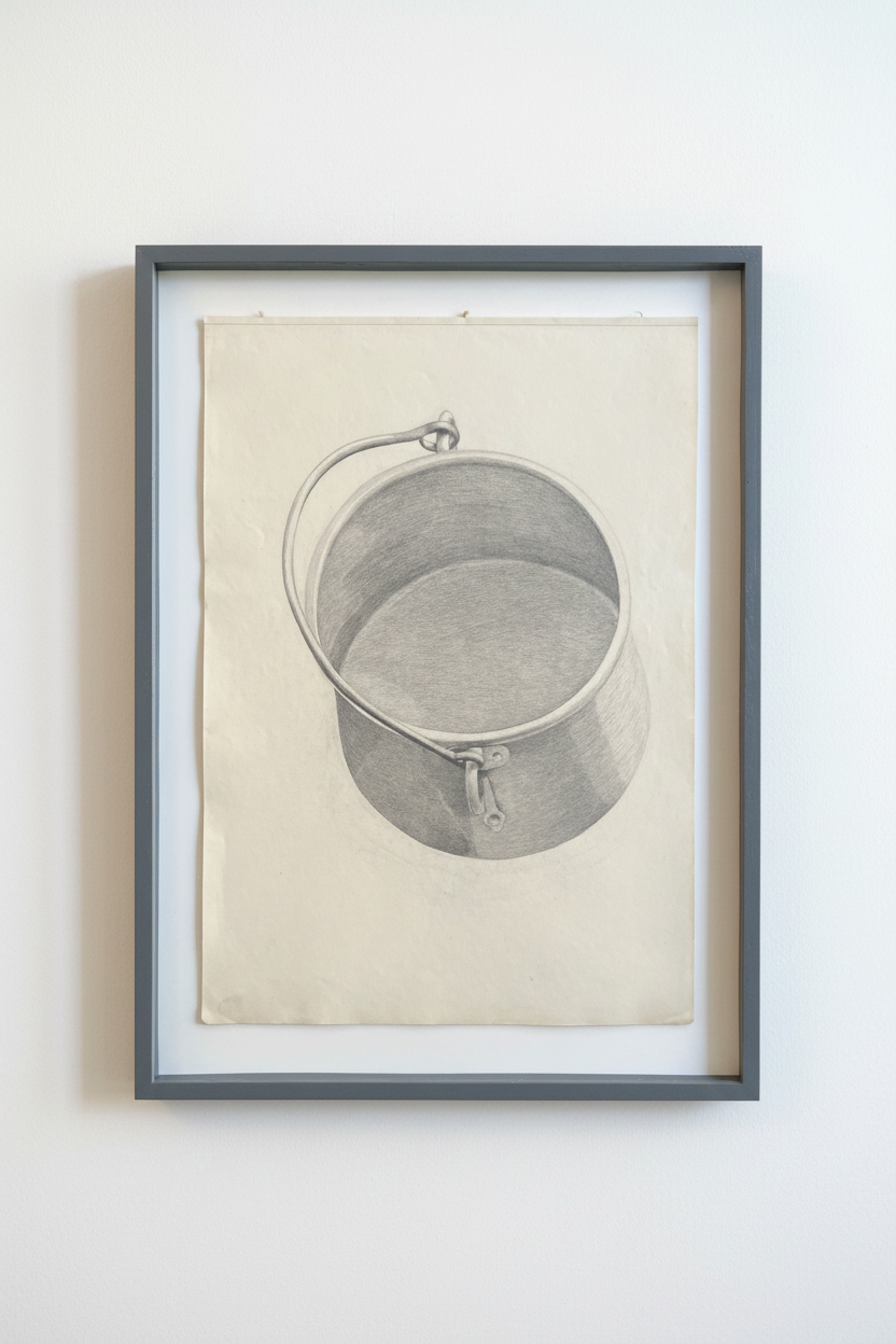 Georgia Skovgaard. Study of a cauldron