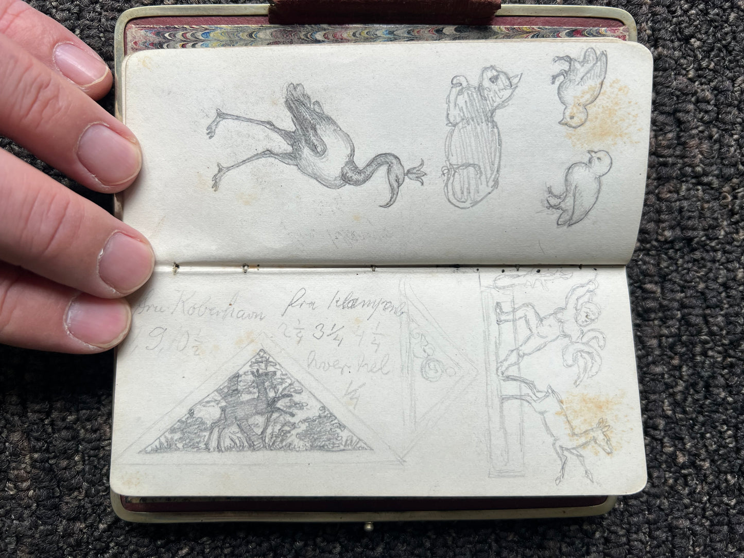 Niels Skovgaard. Sketchbook