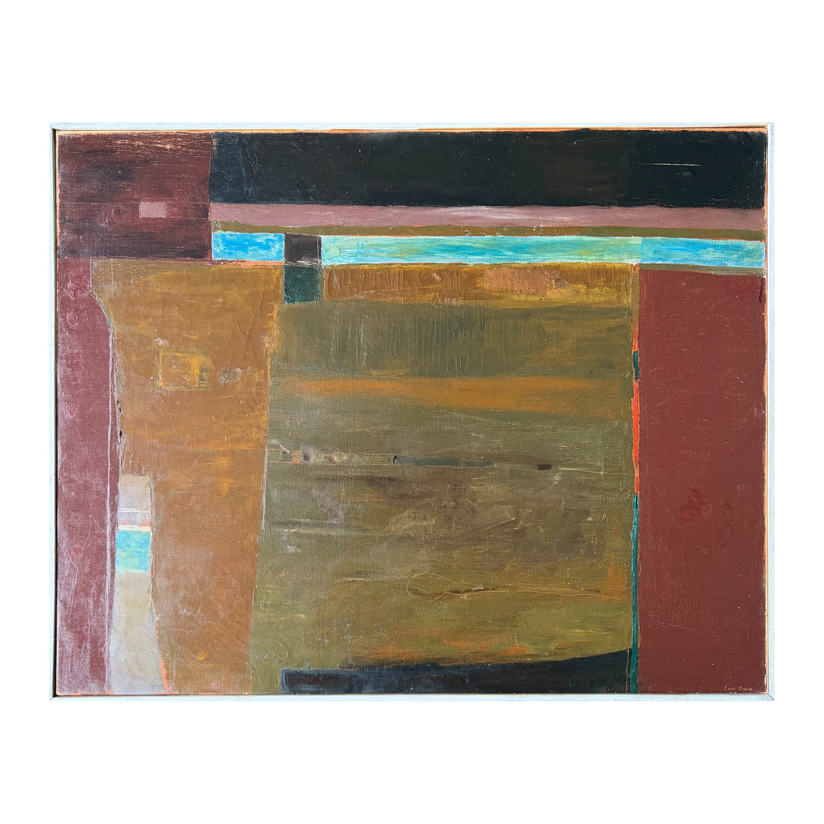 Ena Dam. “Olivengrønt rum”, 1970