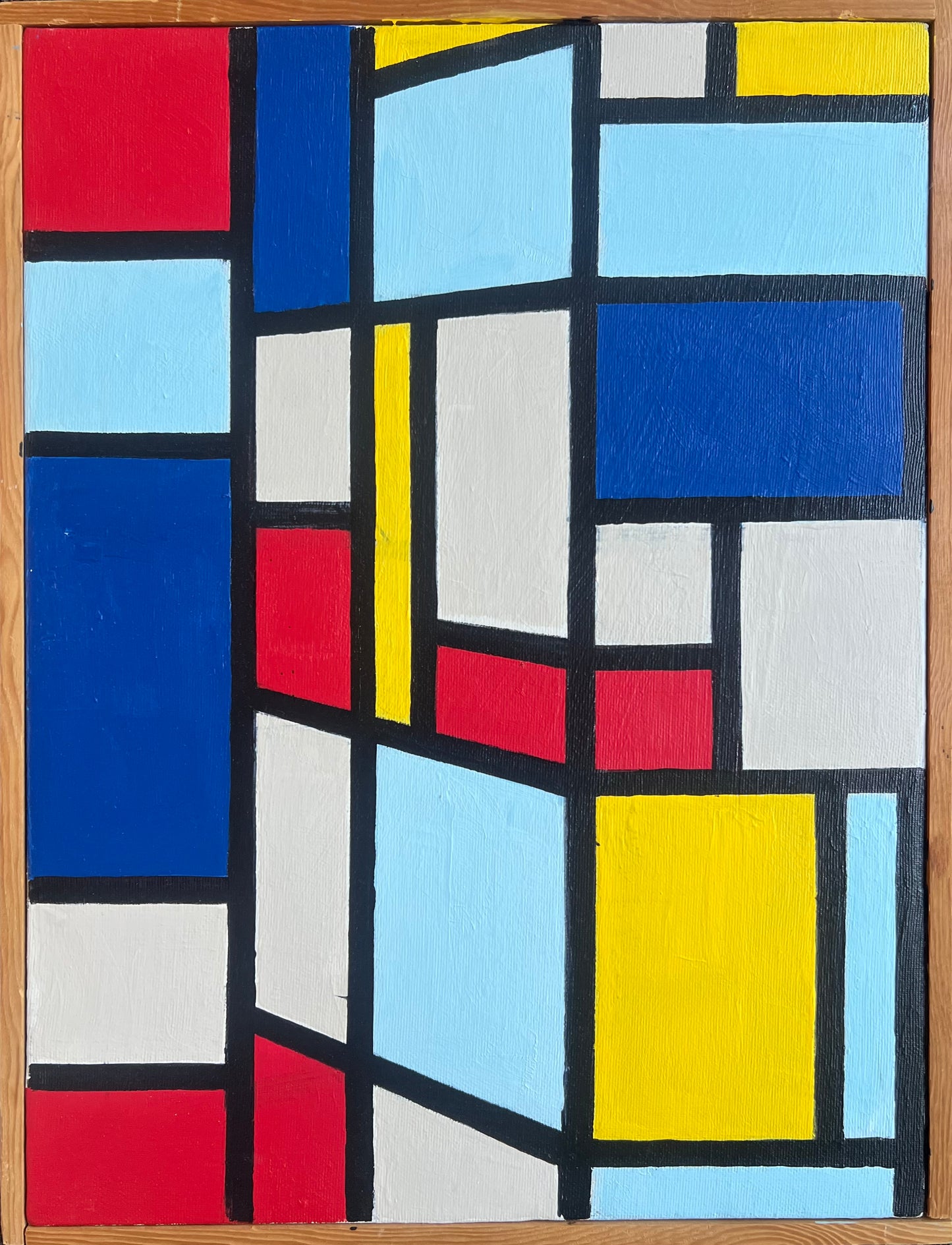 Peter Holck. “Mondrians hjørne”, 2025