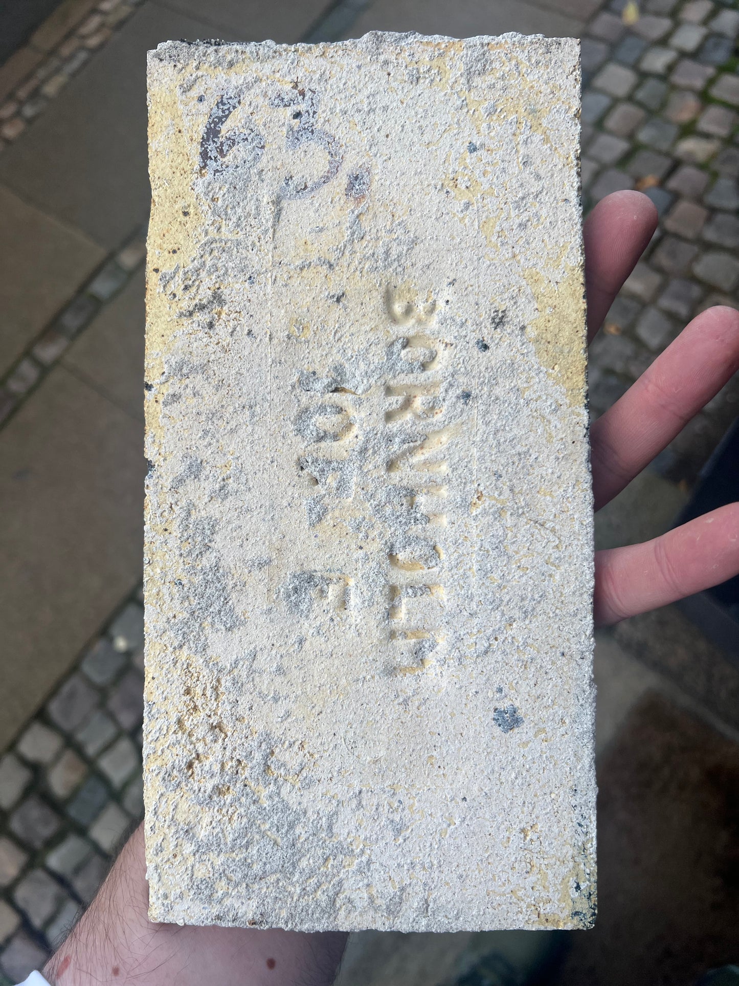 Else Fischer-Hansen. Stoneware tile, 1958