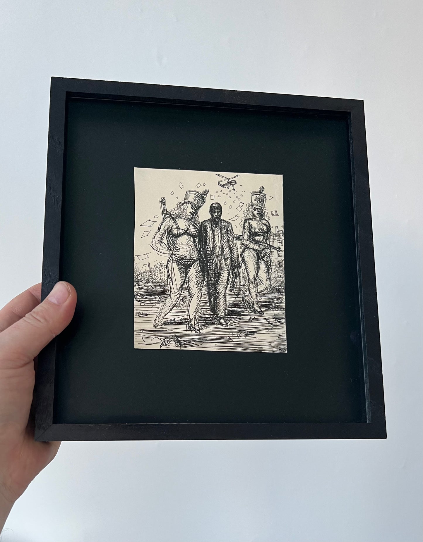 Palle Nielsen. “Antikrigserie”, 1952