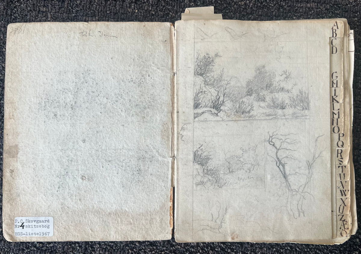 P. C. Skovgaard. Sketchbook, 1830/40’s