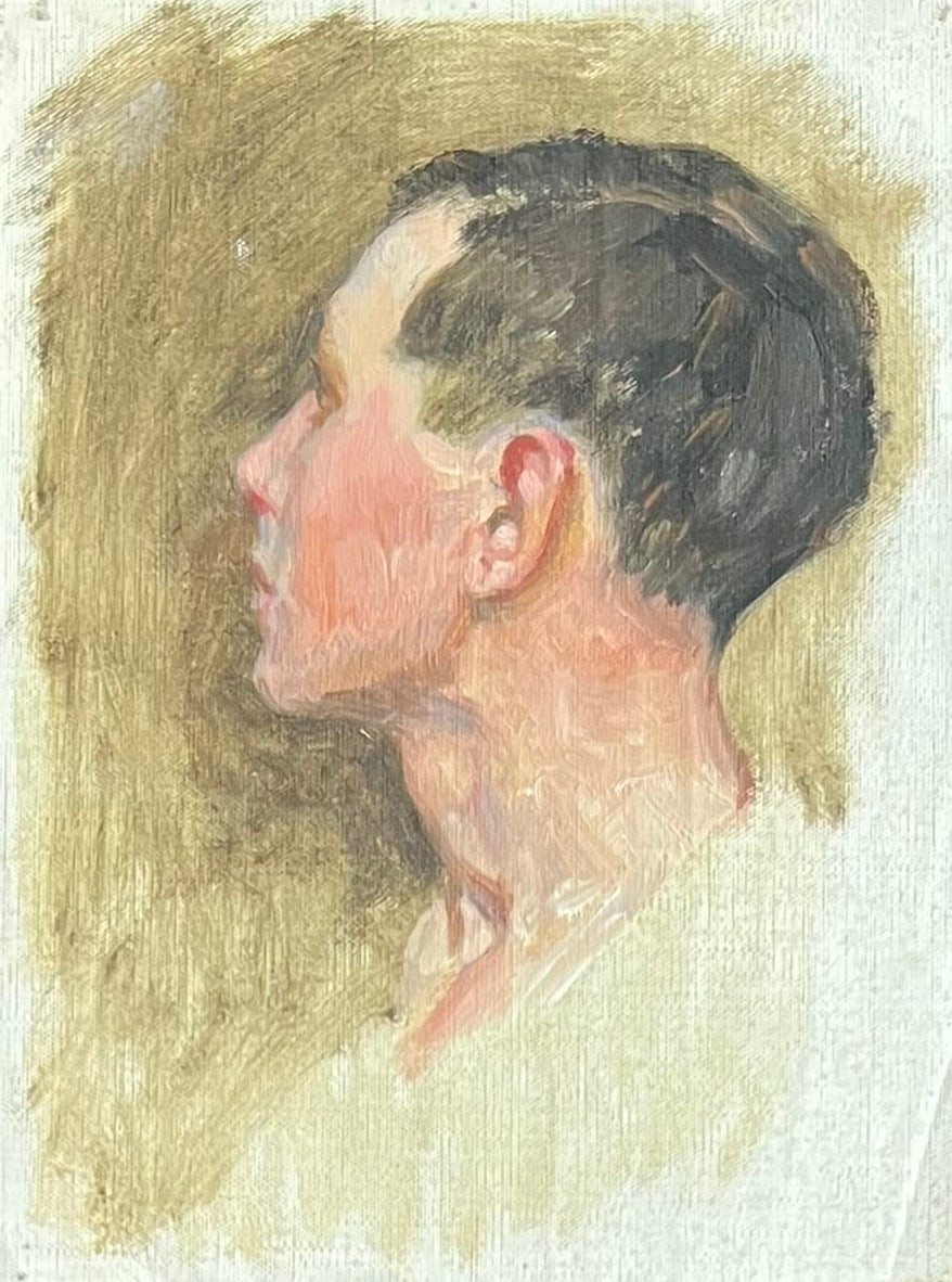 Niels Skovgaard. Portrait study