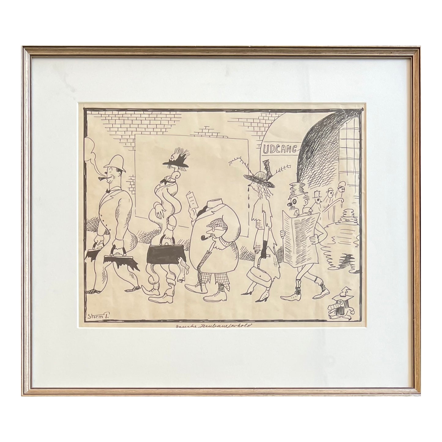 Storm P. “Danske jernbaneforhold”