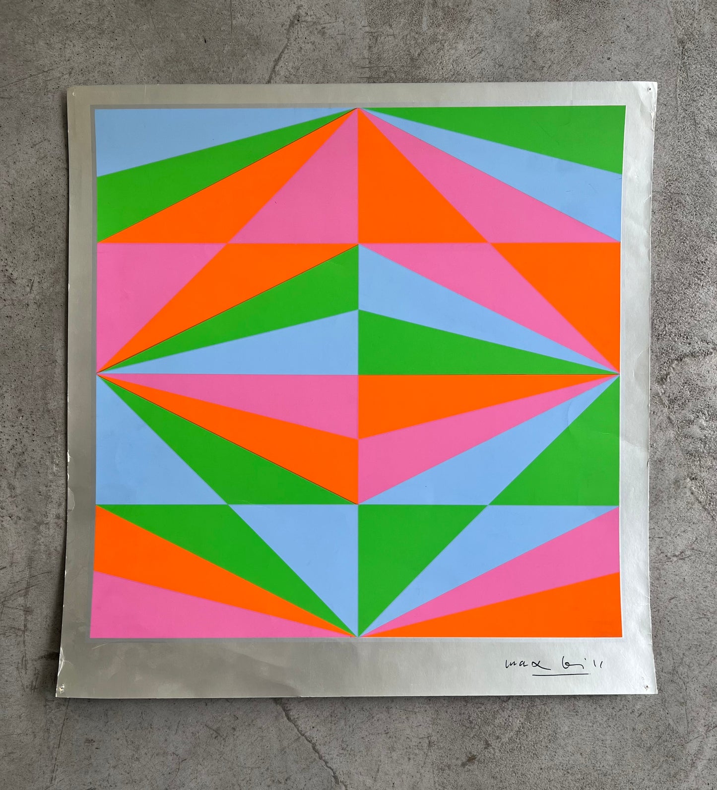 Max Bill. Composition, 1965