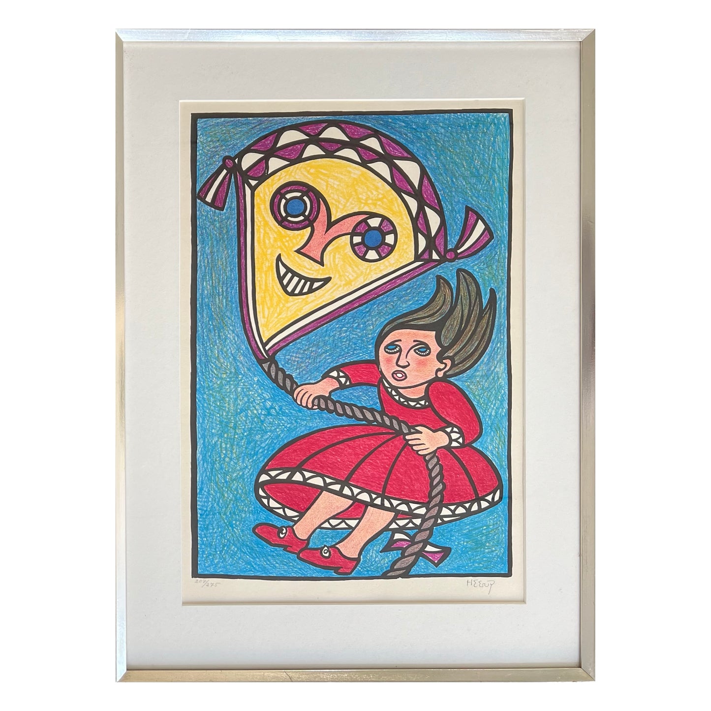 Henry Heerup. “Pigen og dragen”