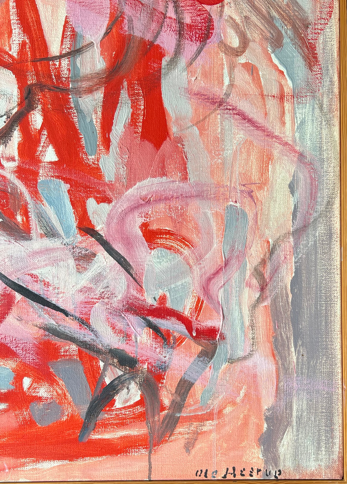 Ole Heerup. “I rød”, 1984