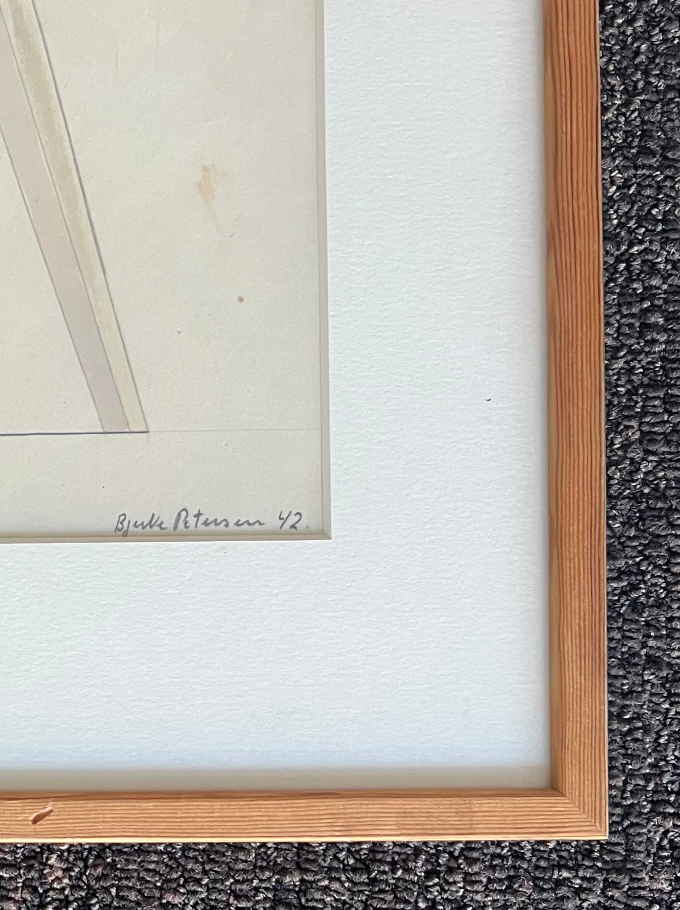 Vilhelm Bjerke-Petersen. Sketch for a lamp, 1942