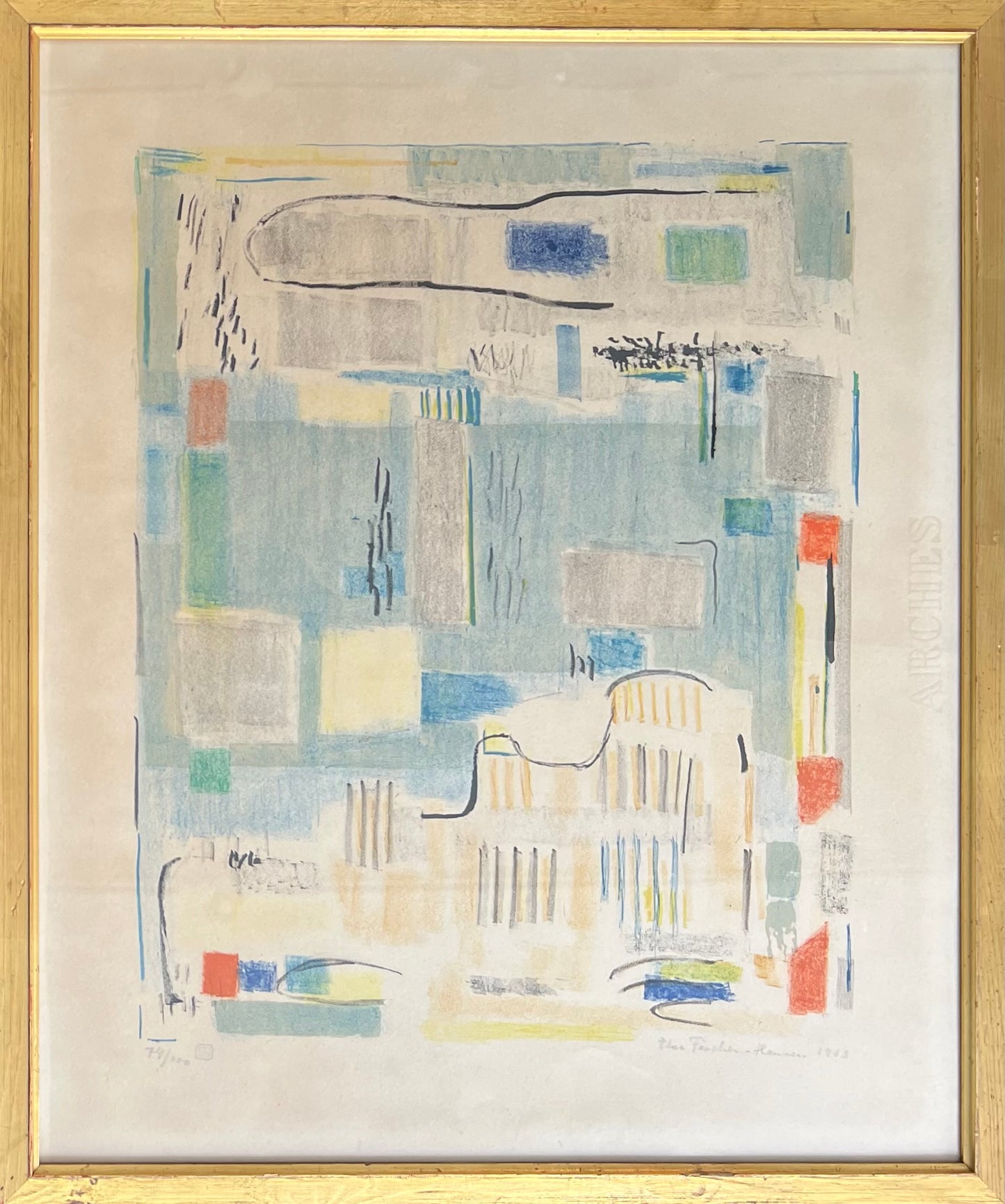 Else Fischer-Hansen. Composition, 1963